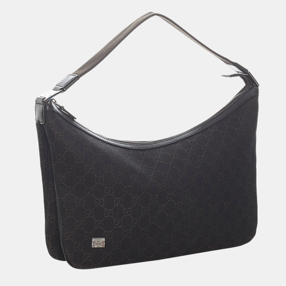 

Gucci Brown GG Canvas Shoulder Bag
