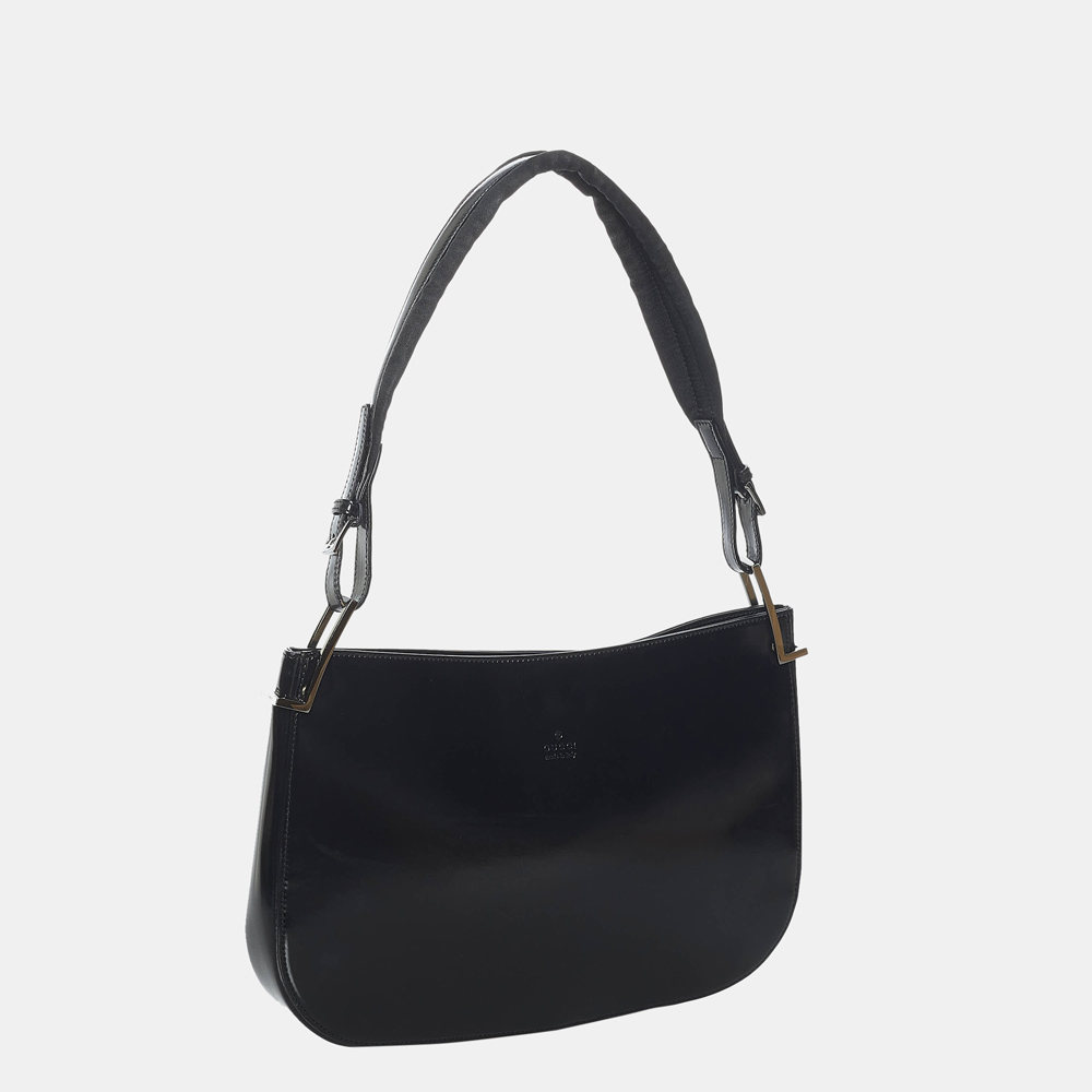 

Gucci Black Leather Shoulder Bag