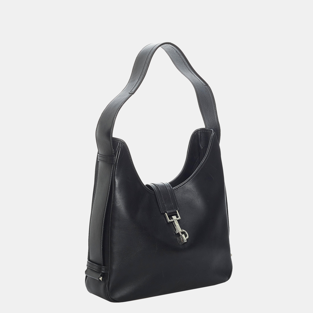 

Gucci Black Jackie Leather Shoulder Bag