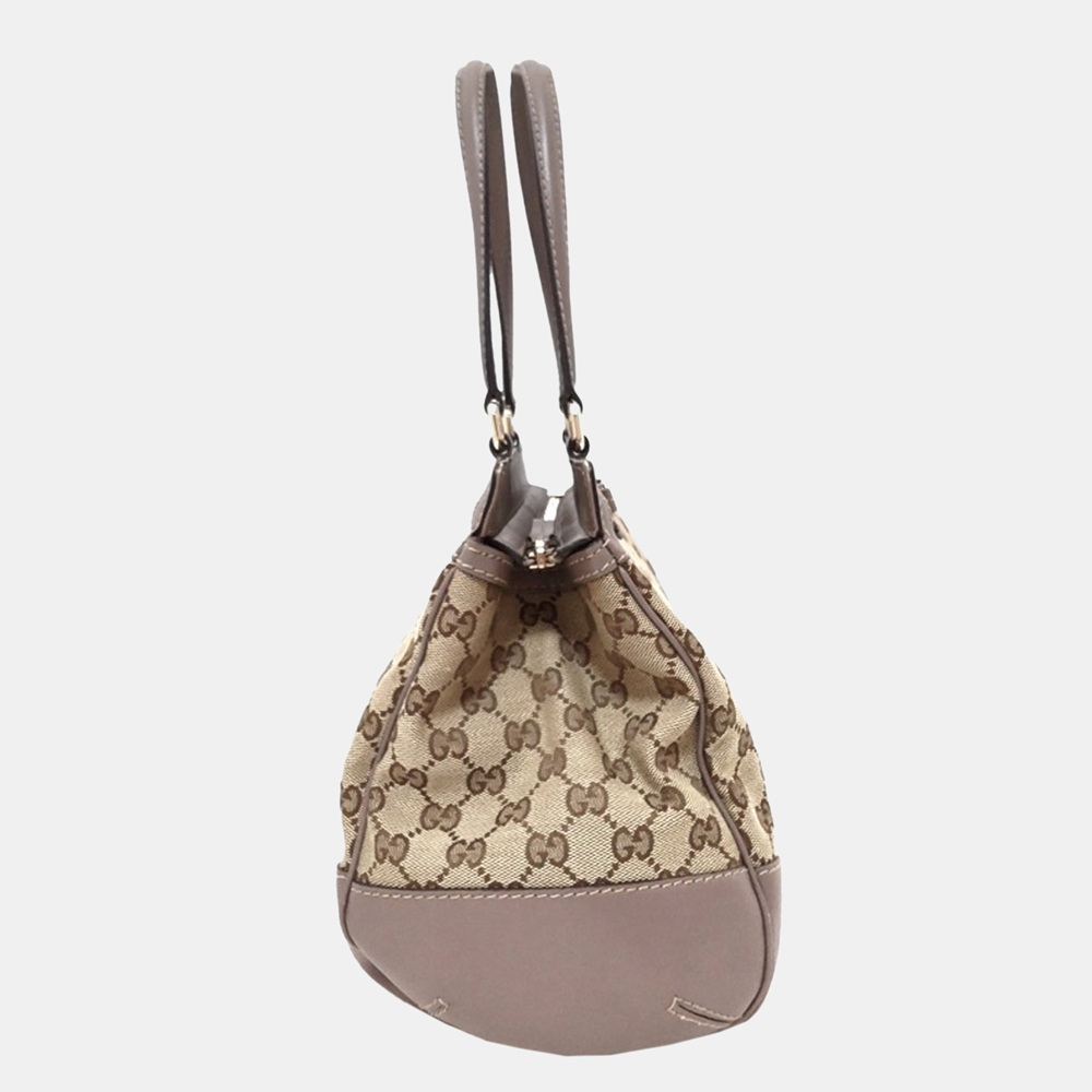 

Gucci Beige/Brown GG Canvas Mayfair Shoulder Bag