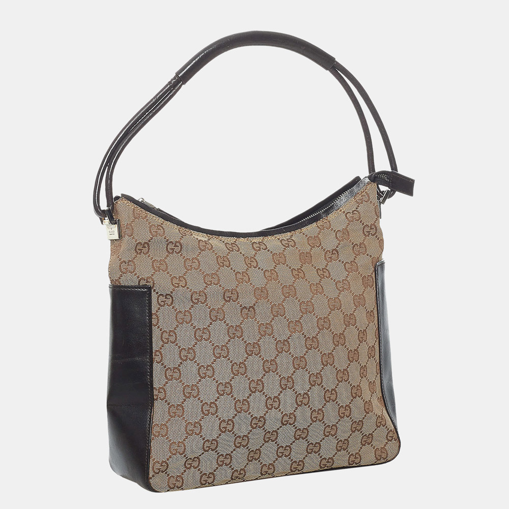 

Gucci Brown GG Canvas Shoulder Bag