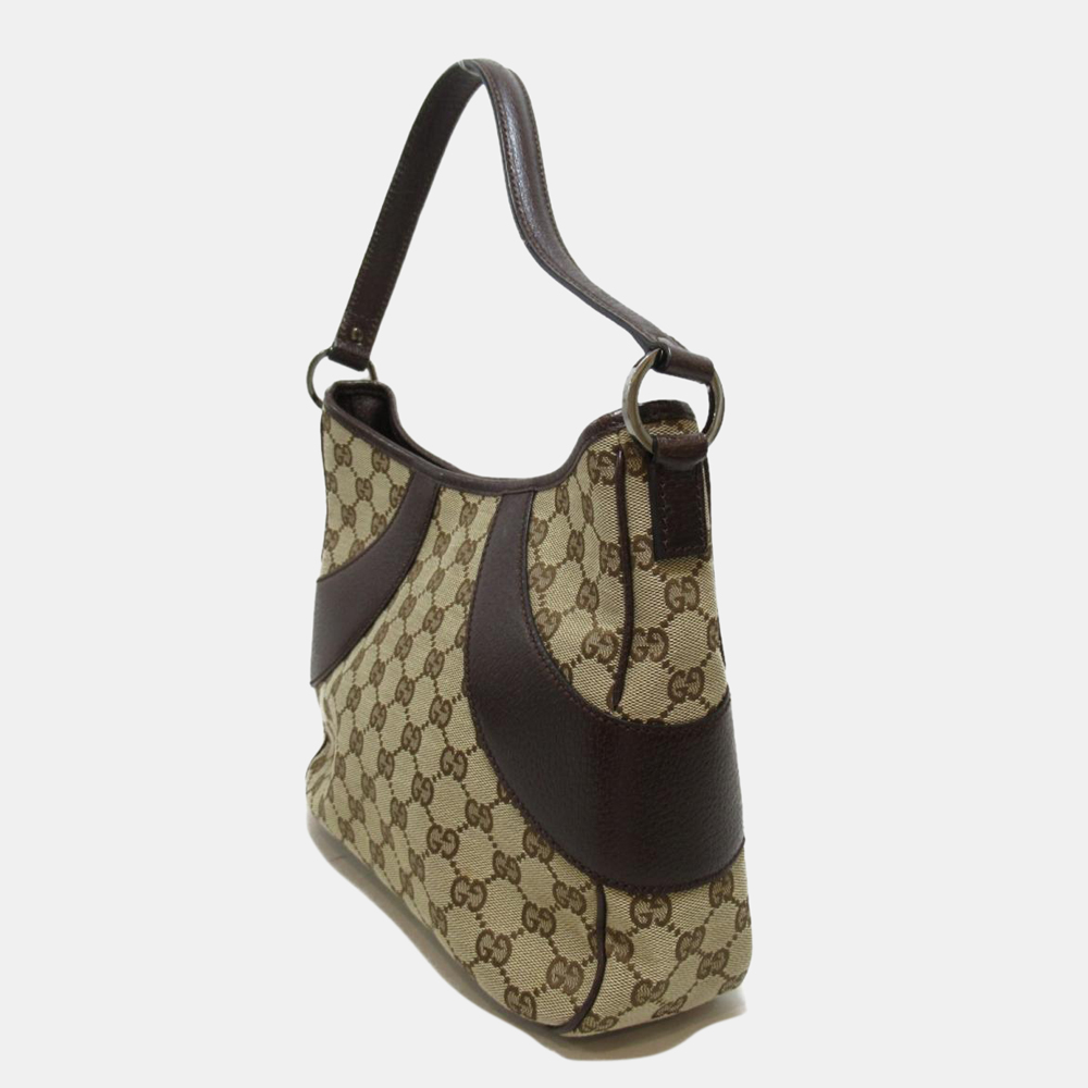 

Gucci Brown GG Canvas Shoulder Bag
