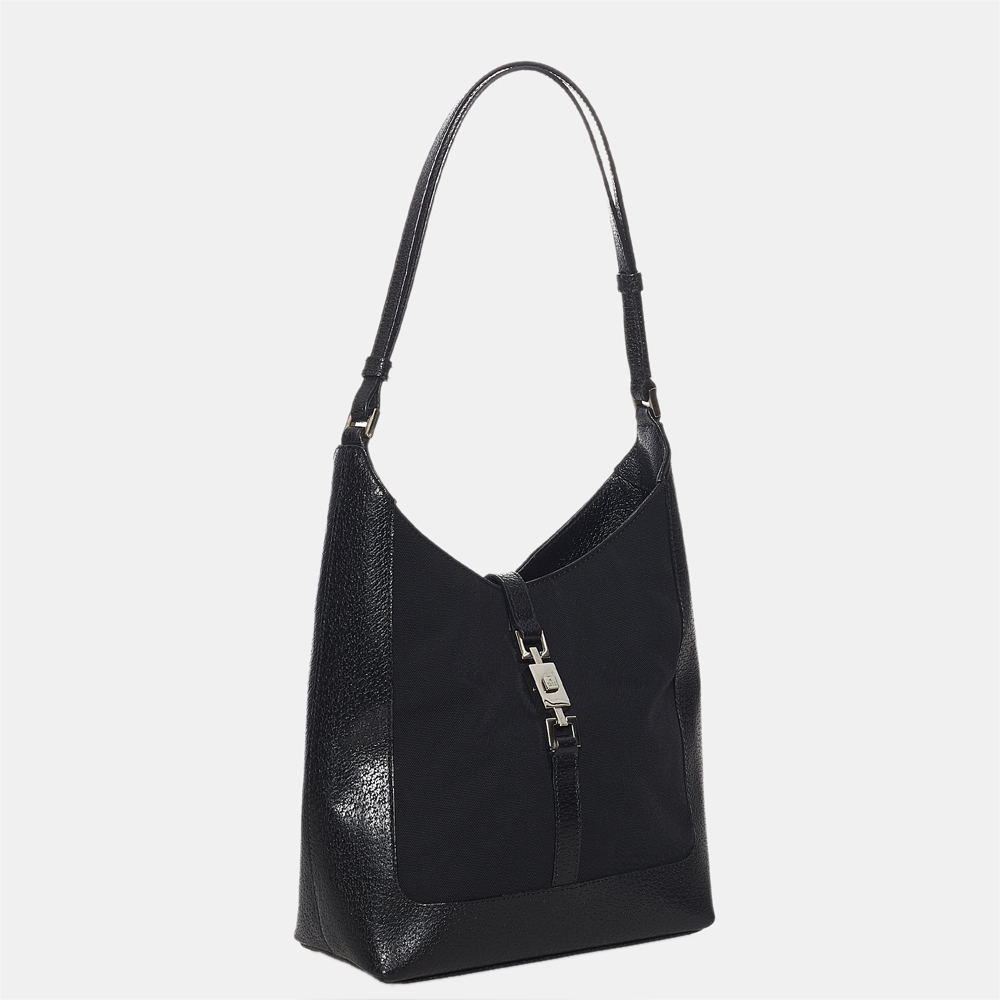 

Gucci Black Jackie Nylon Shoulder Bag