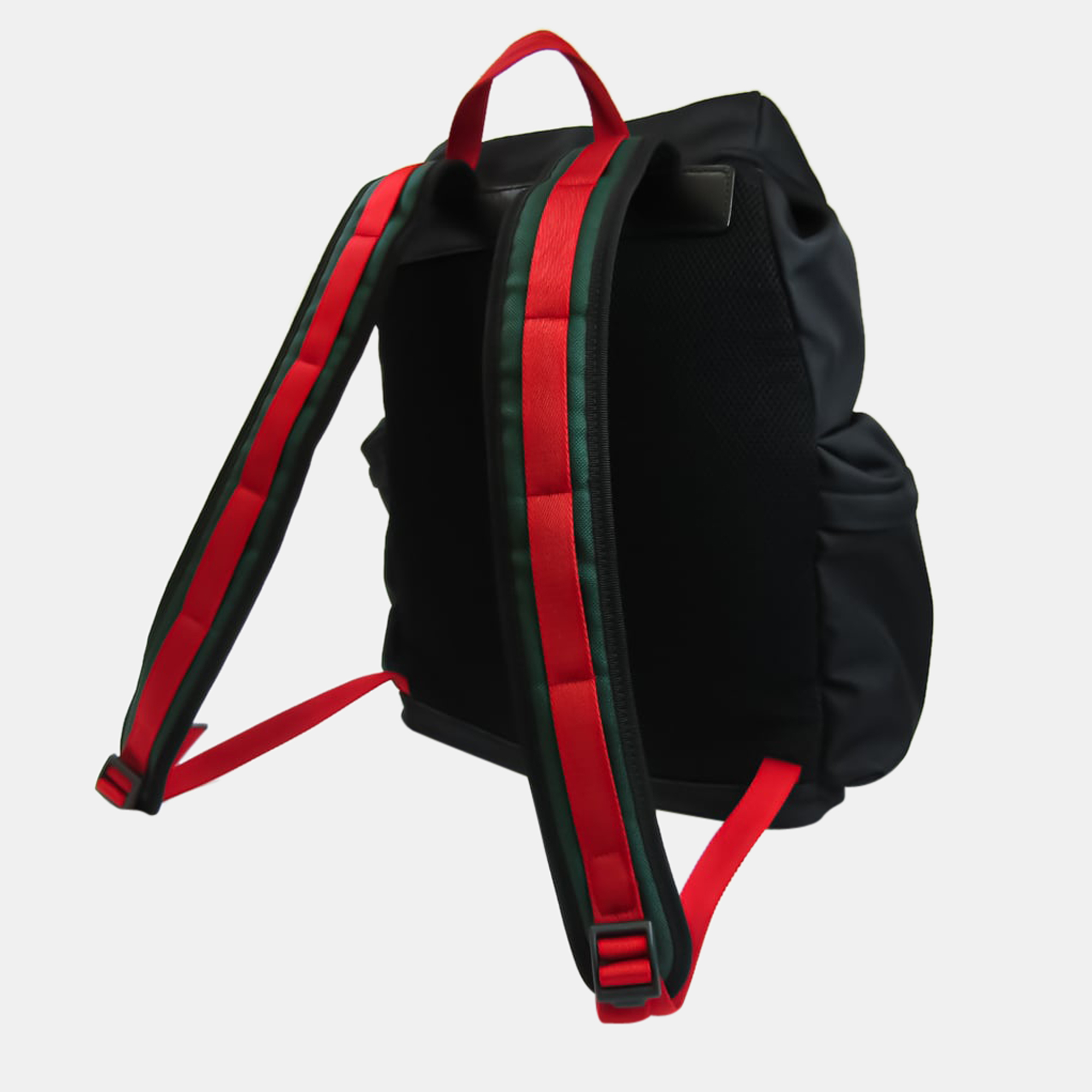 

Gucci Black Canvas Nylon Techpack Backpack