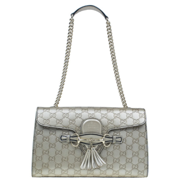grey gucci handbag
