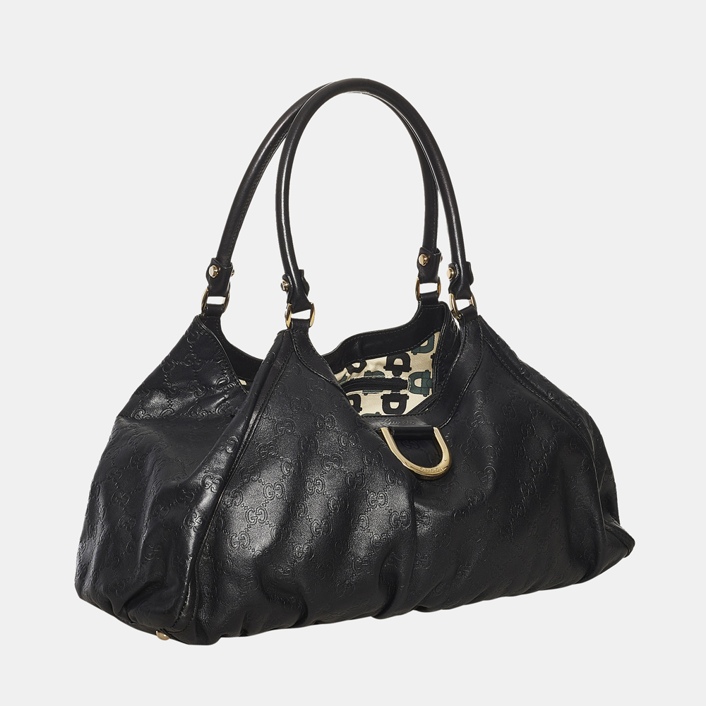 

Gucci Black Abbey Guccissima Shoulder Bag