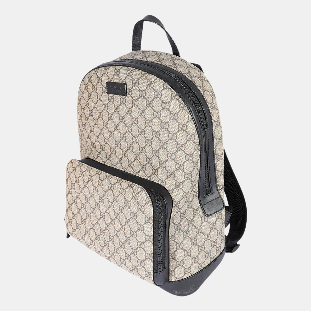 

Gucci Beige/Brown GG Supreme Medium Backpack