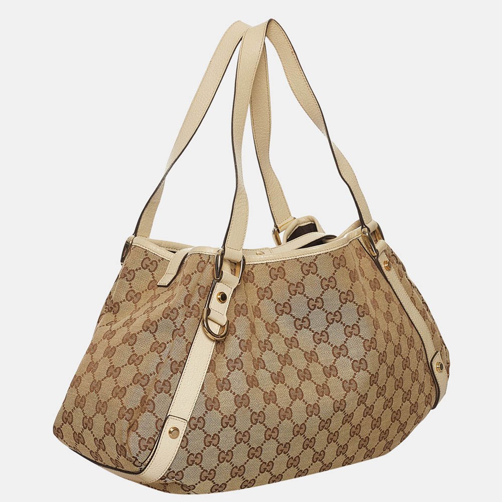 

Gucci Brown GG Canvas Abbey D-Ring Tote