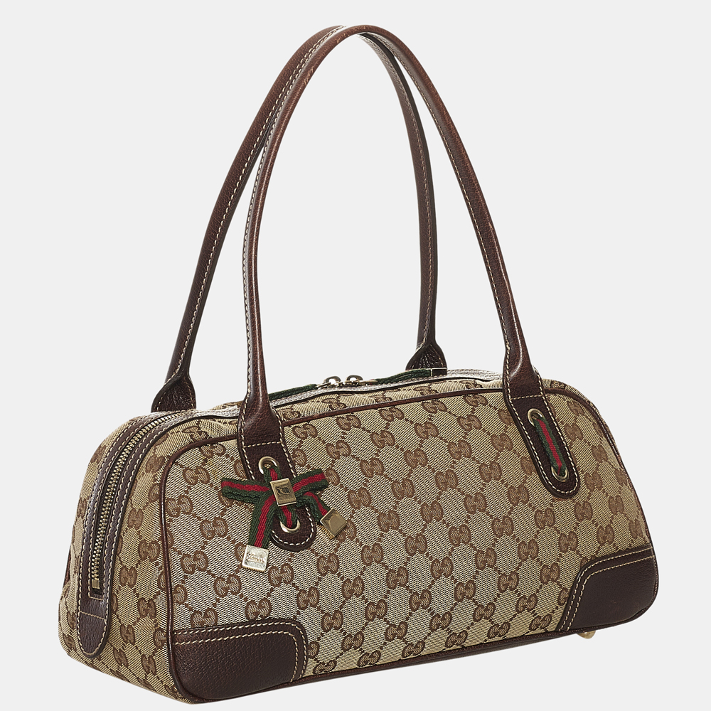

Gucci Brown GG Canvas Princy Shoulder Bag
