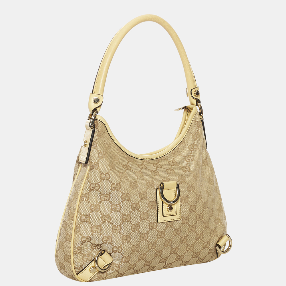 

Gucci Brown GG Canvas Abbey D-Ring Shoulder Bag