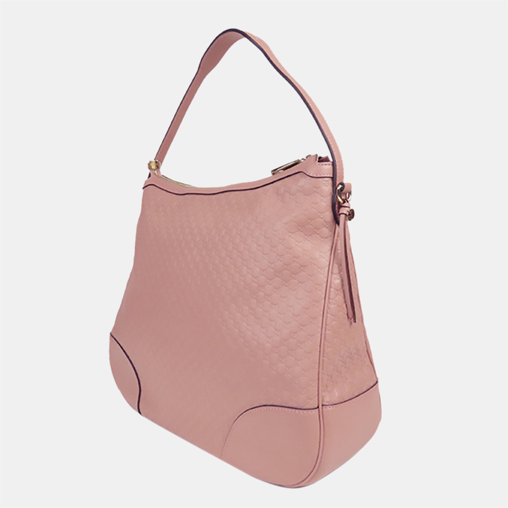 

Gucci Pink Microguccissima Bree Shoulder Bag