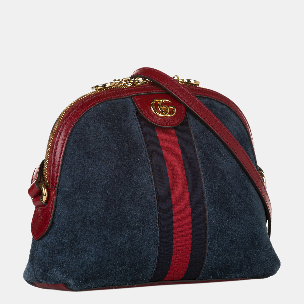 

Gucci Blue Ophidia Dome Crossbody