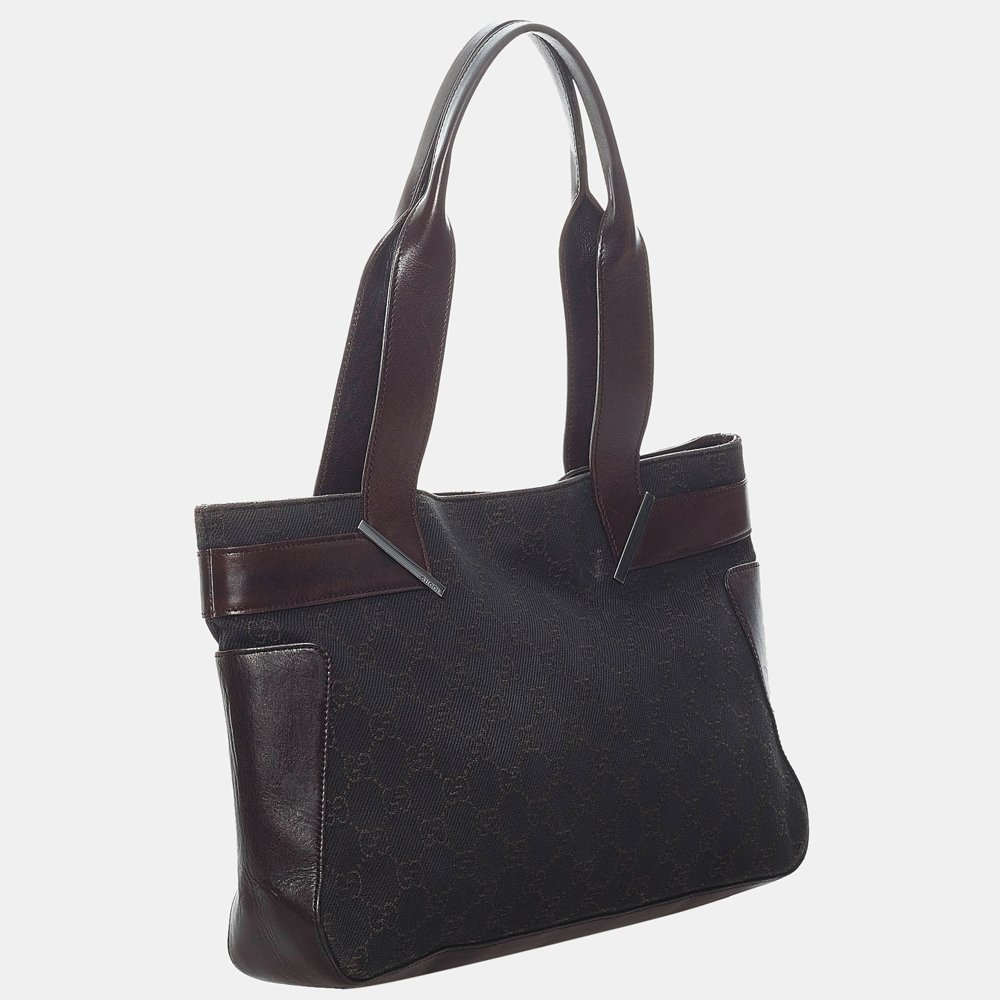 

Gucci Brown GG Canvas Shoulder Bag