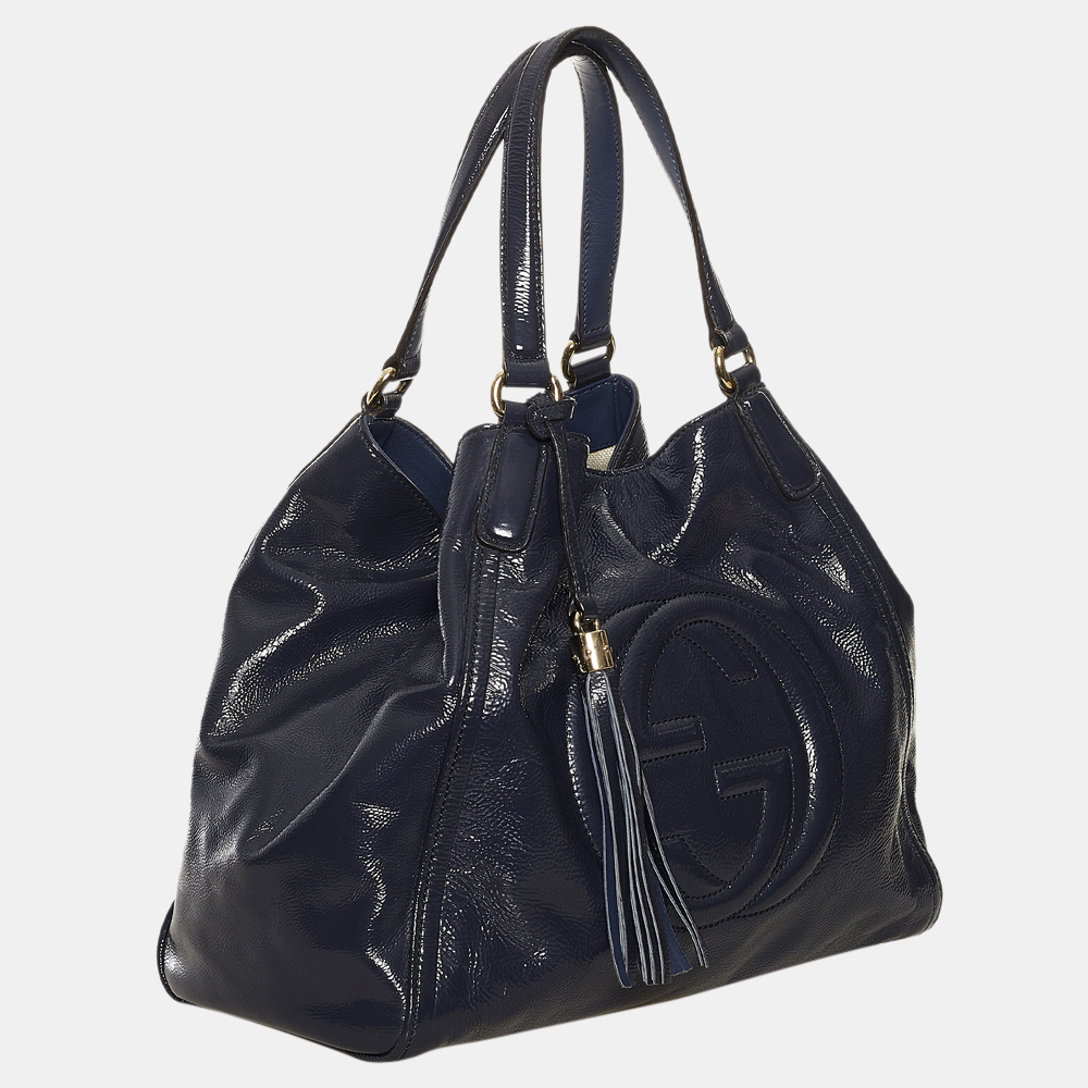 

Gucci Blue Soho Tote
