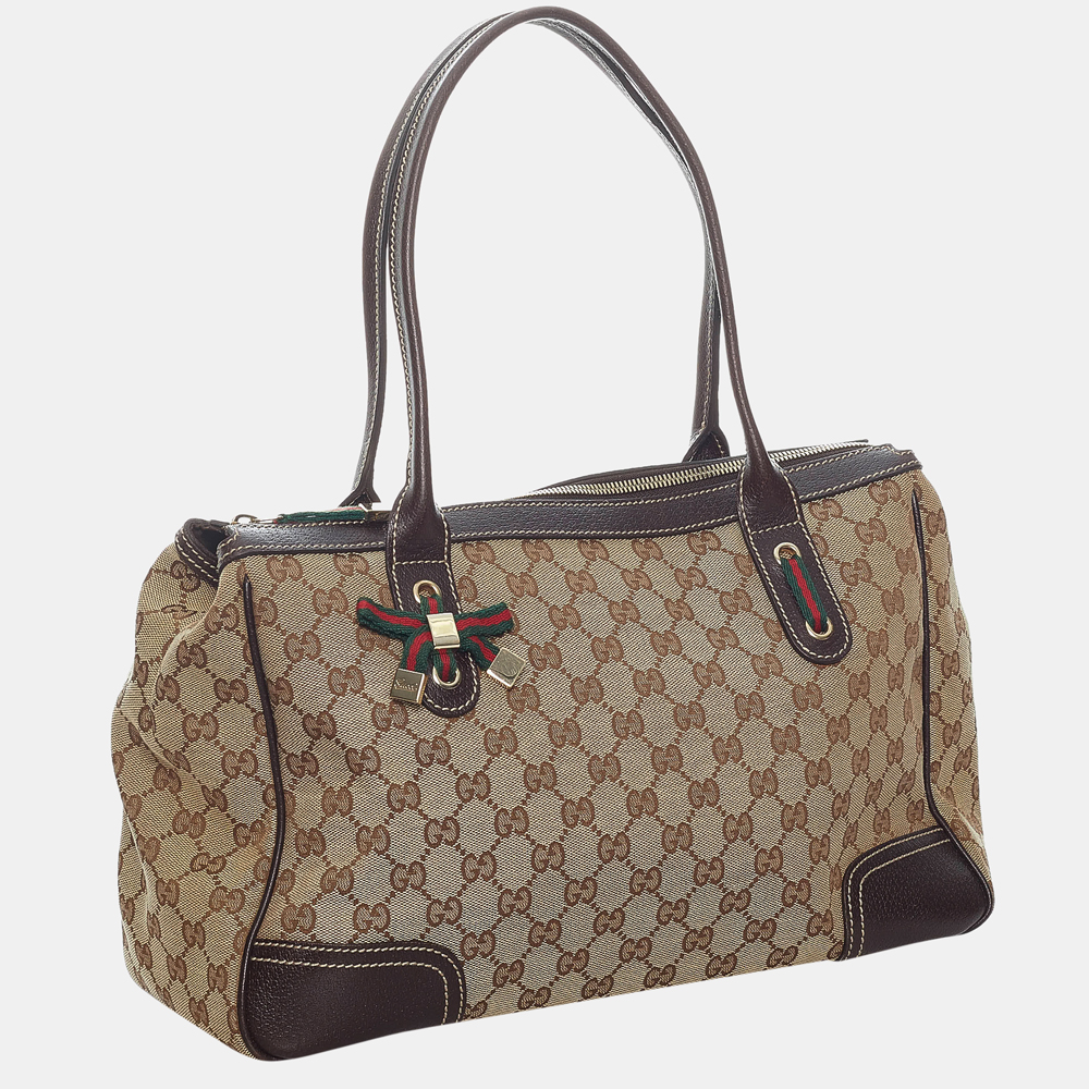 

Gucci Brown GG Canvas Princy Shoulder Bag