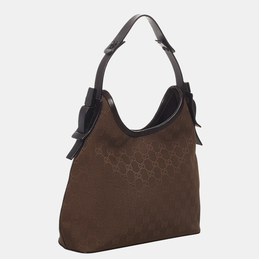 

Gucci Brown GG Canvas Shoulder Bag