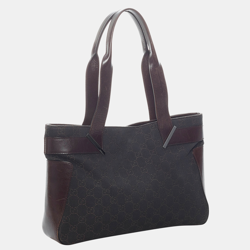

Gucci Brown GG Canvas Shoulder Bag