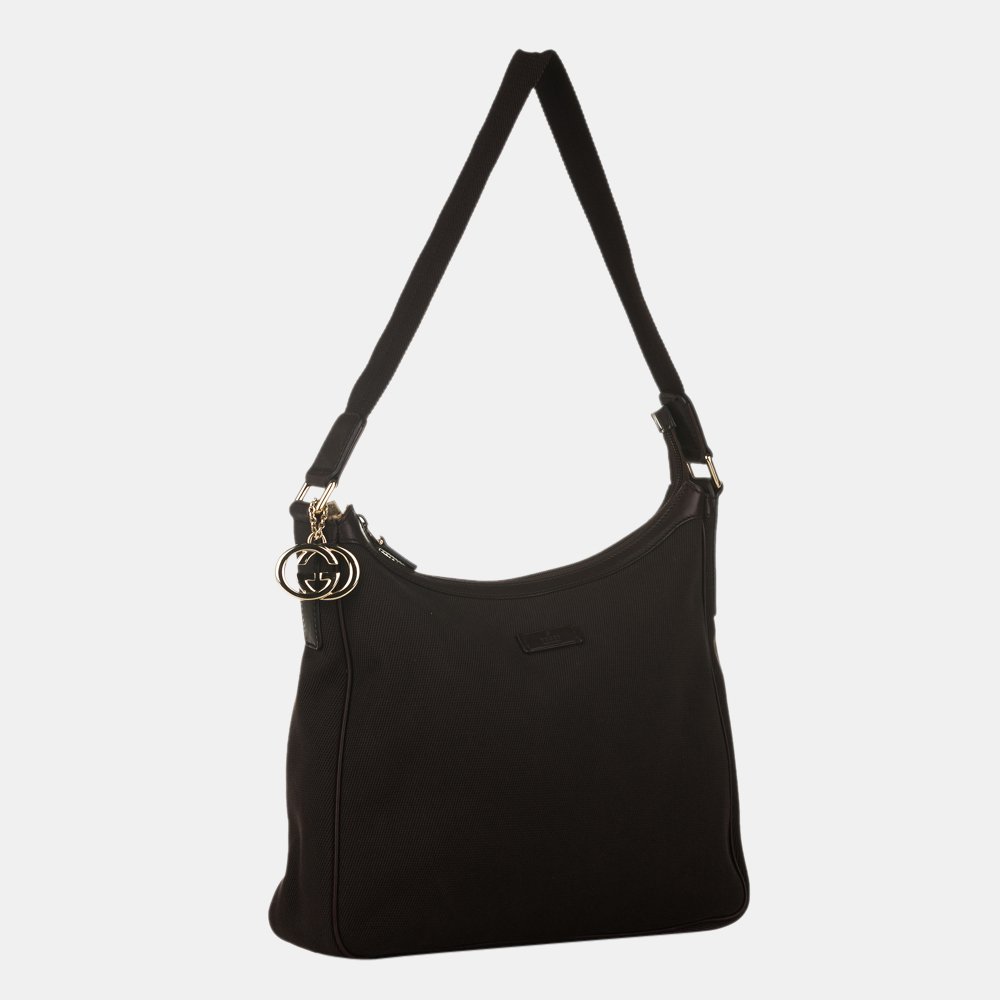 

Gucci Brown Canvas Shoulder Bag