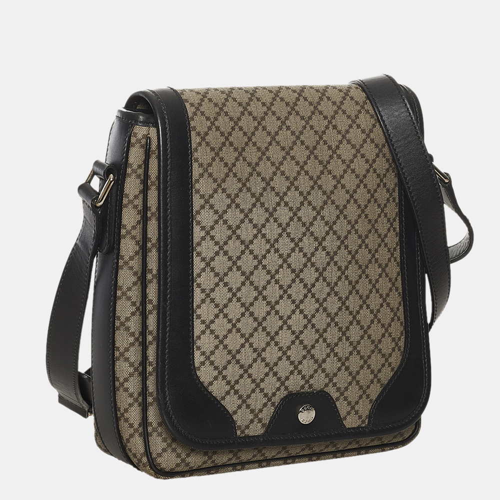 

Gucci Brown Diamante Crossbody Bag