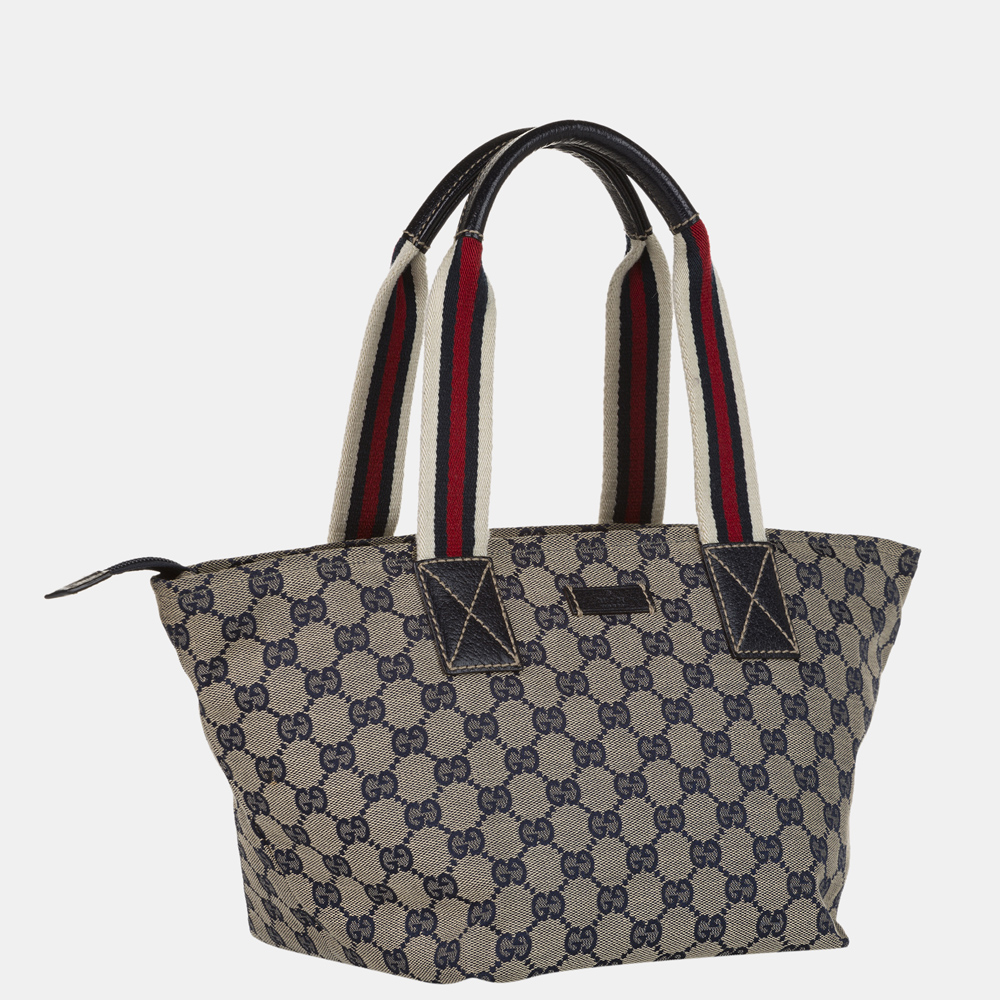 

Gucci Brown/Multicolor GG Canvas Web Handbag