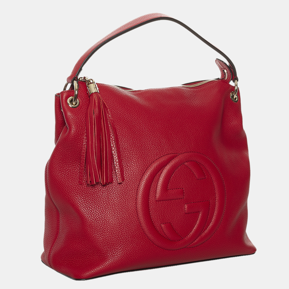 

Gucci Red Soho Satchel