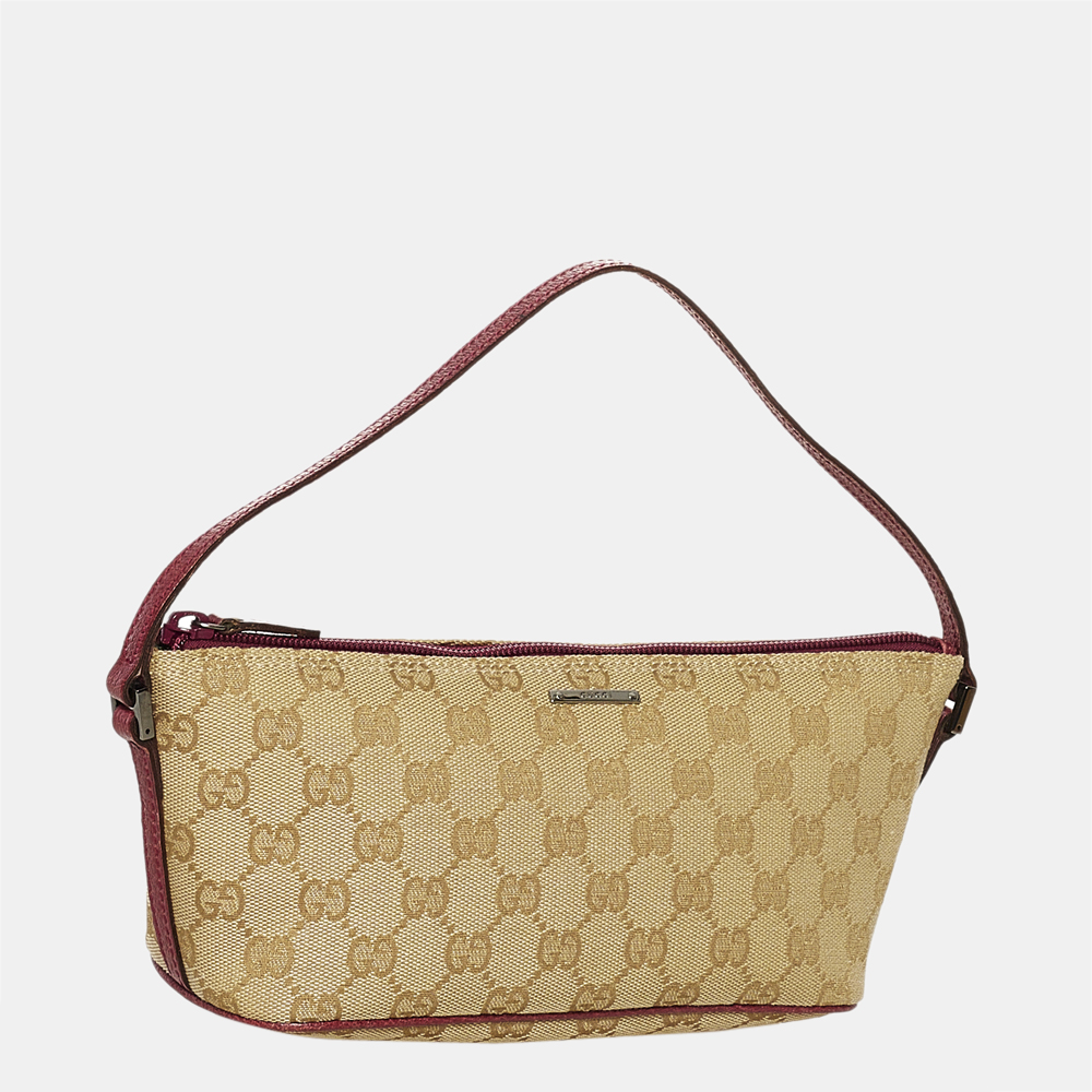 

Gucci Brown GG Canvas Boat