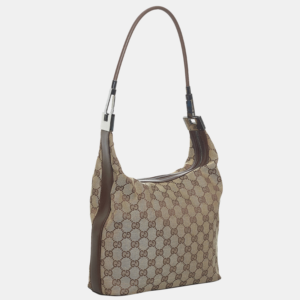 

Gucci Brown GG Canvas Shoulder Bag