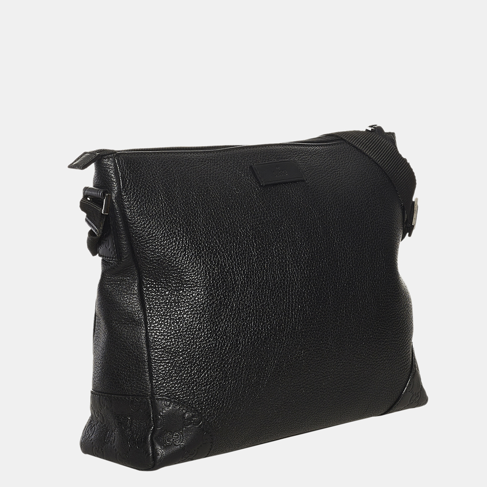

Gucci Black Leather Shoulder Bag