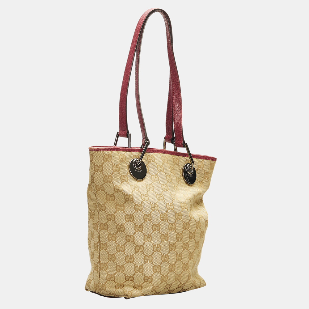 

Gucci Brown GG Canvas Eclipse Tote