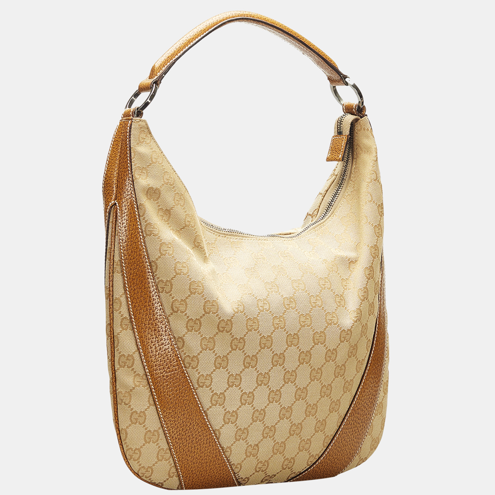

Gucci Brown GG Canvas Hobo