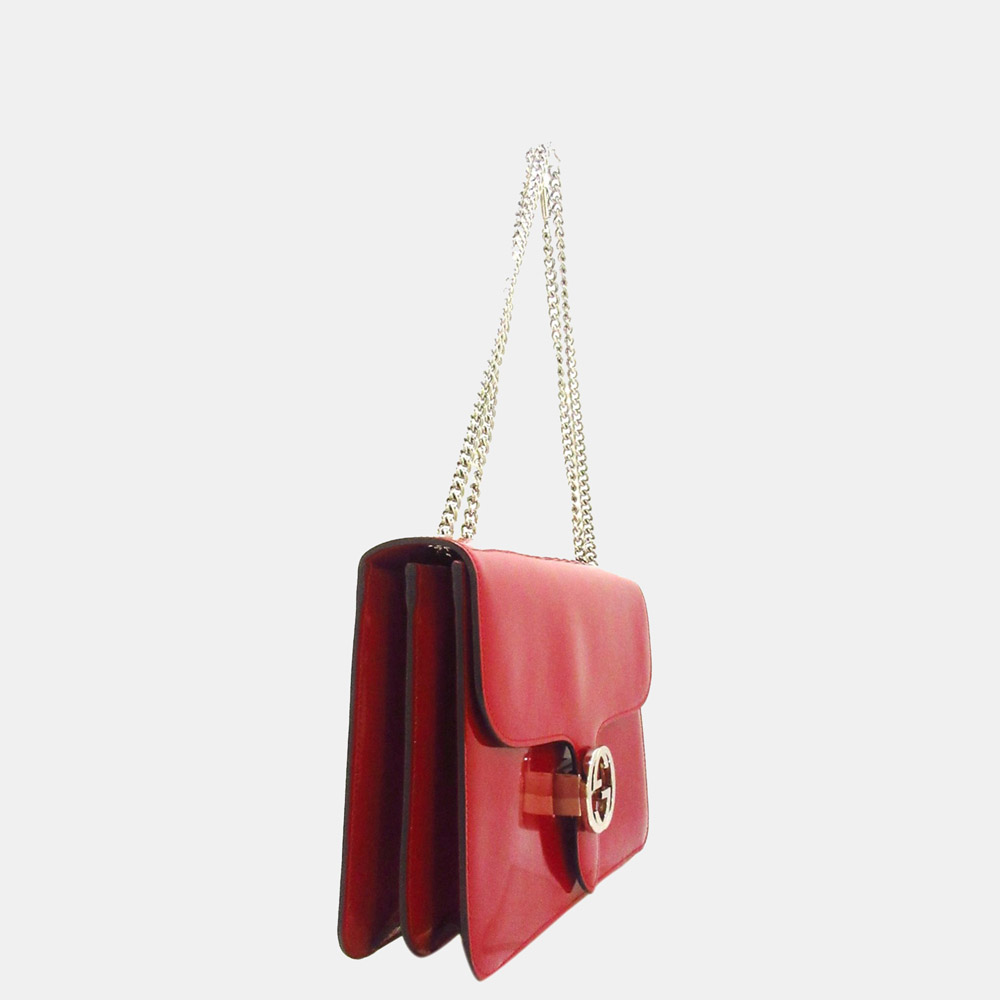 

Gucci Red Interlocking G Shoulder Bag