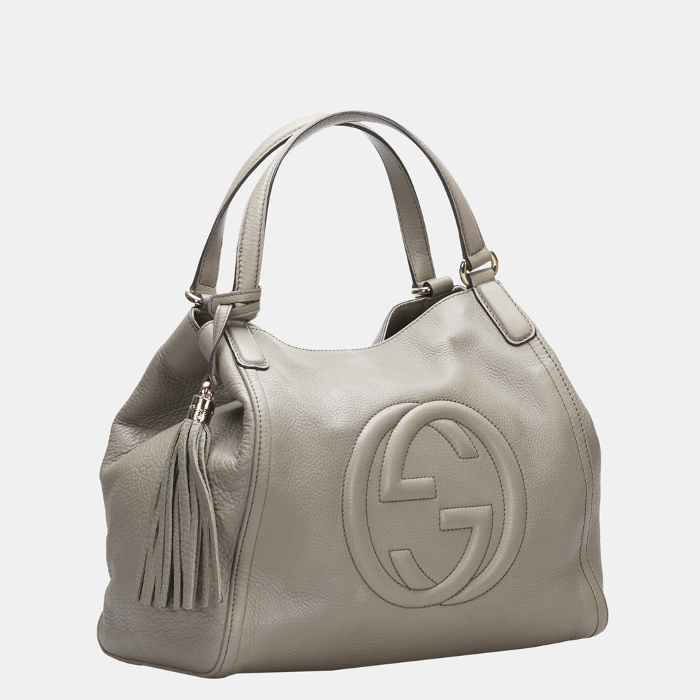 

Gucci Grey Soho Tote