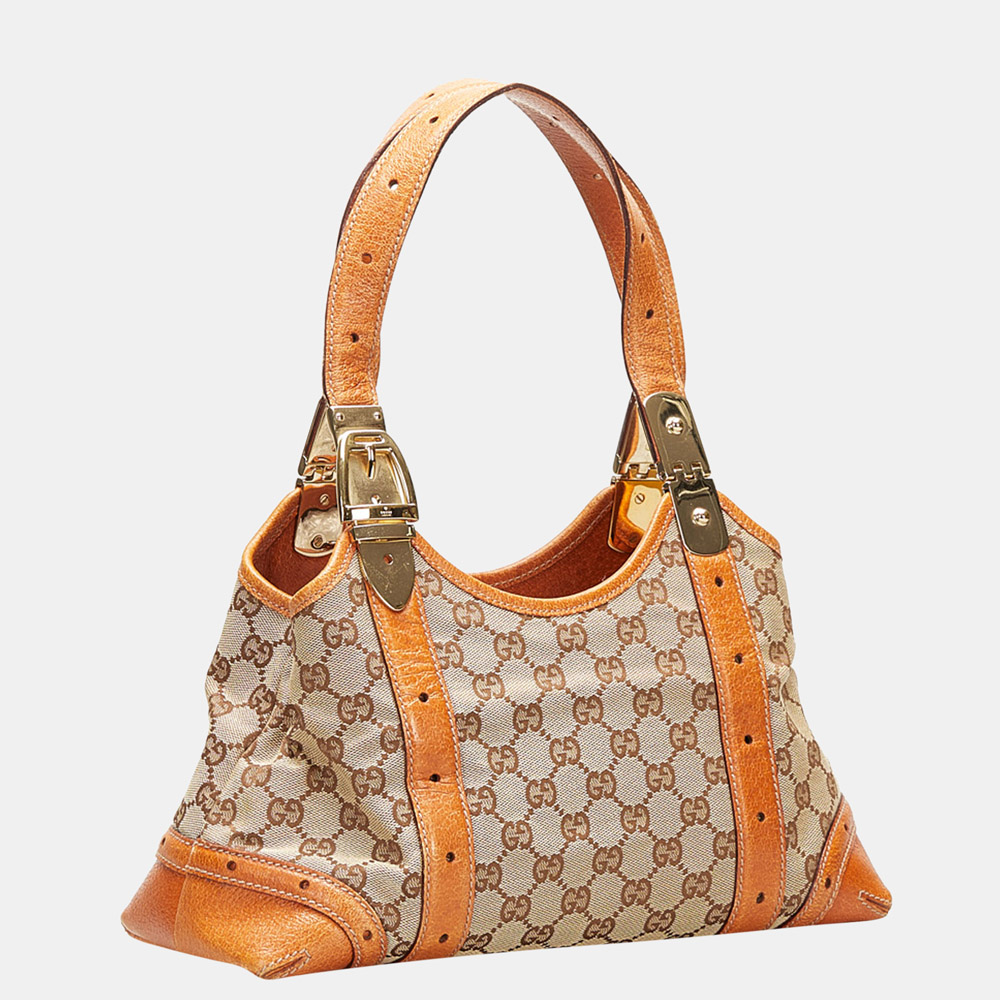 

Gucci Brown GG Canvas Shoulder Bag
