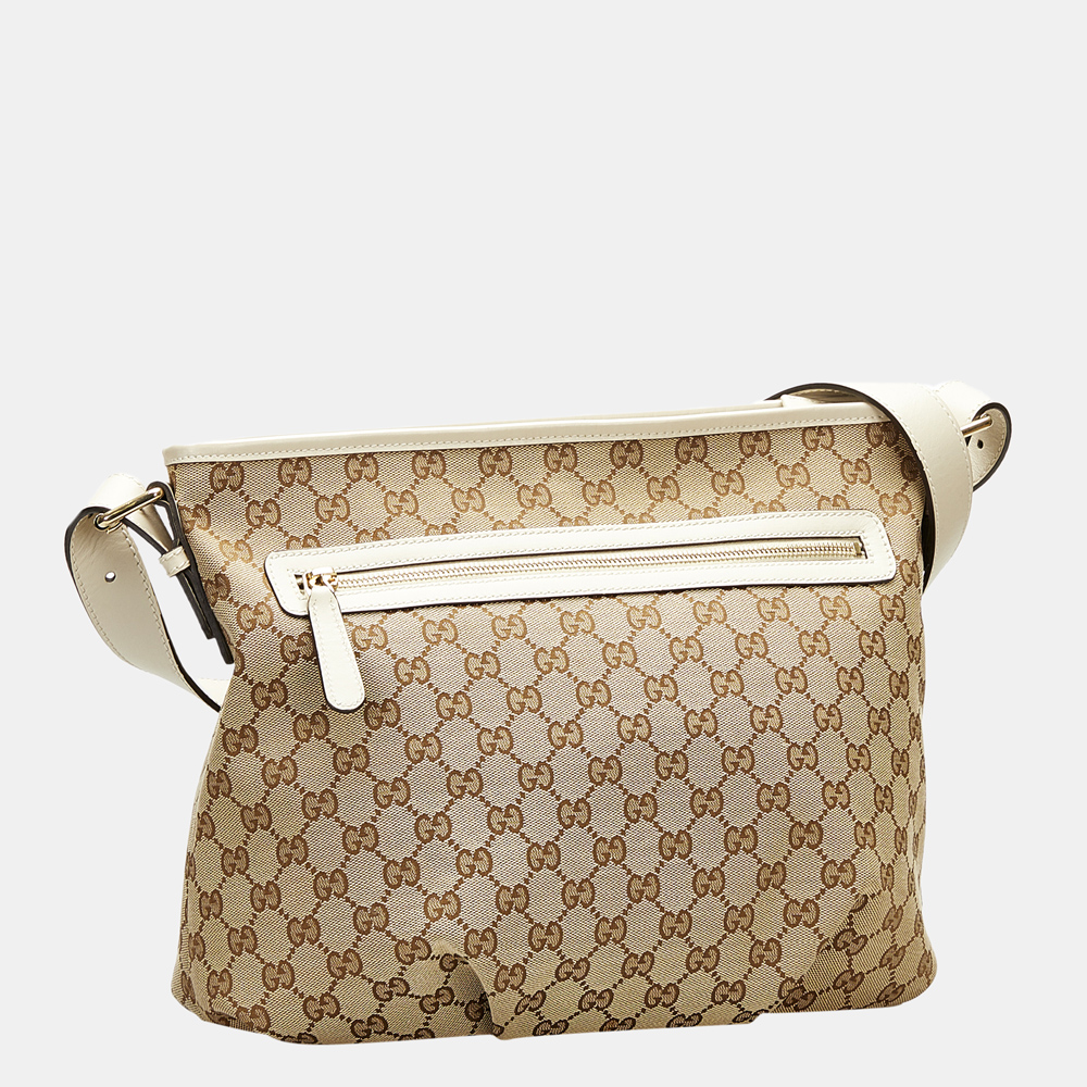 

Gucci Brown GG Canvas Messenger Bag