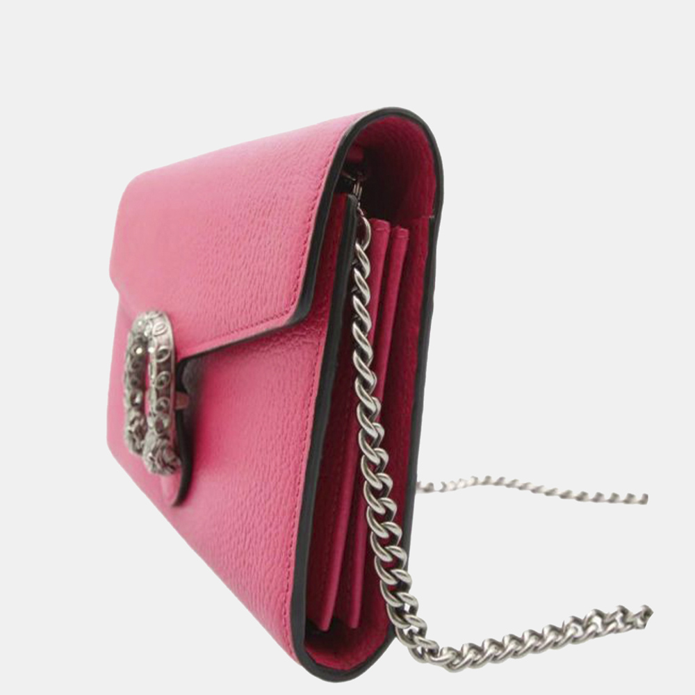 

Gucci Pink Mini Dionysus Wallet on Chain