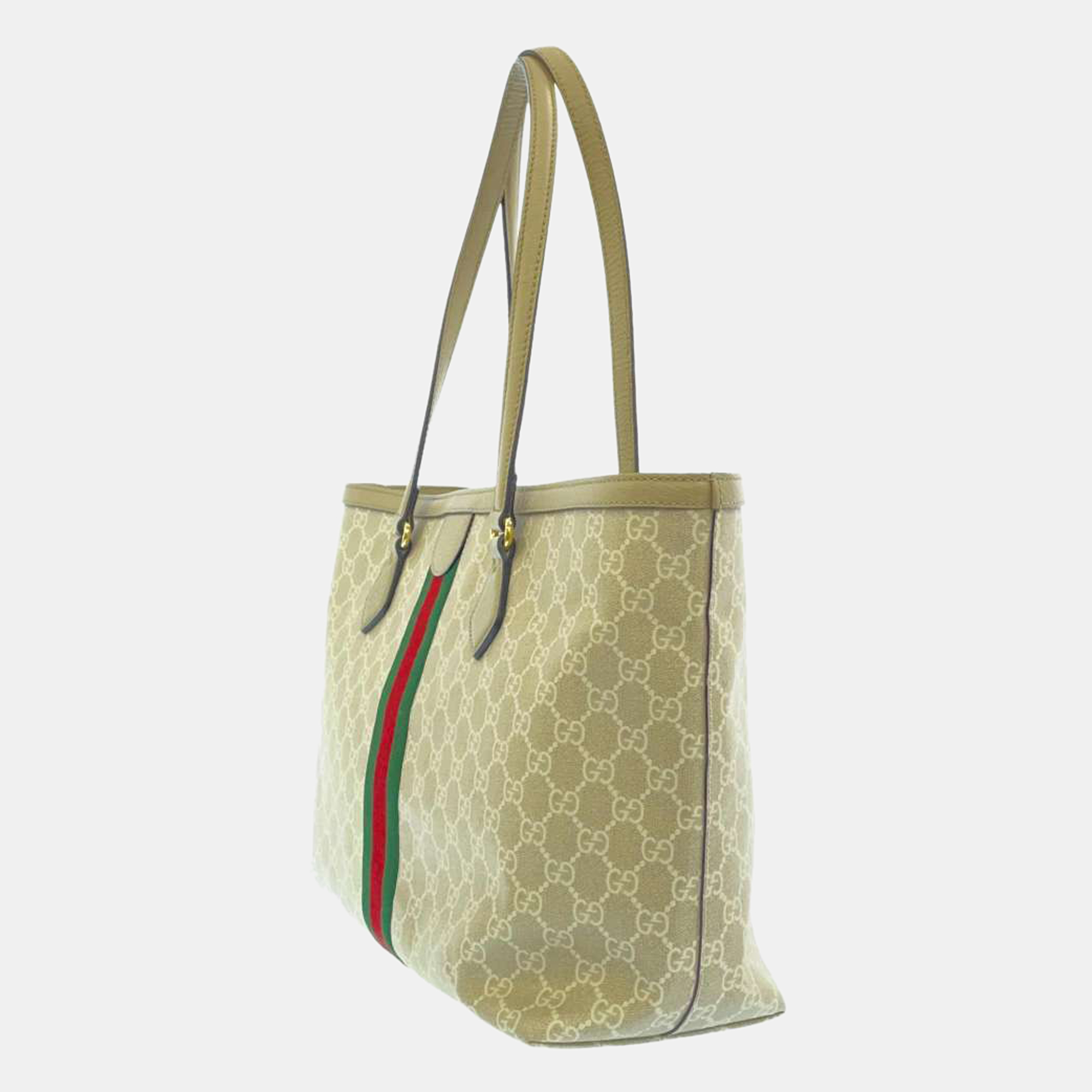 

Gucci Beige GG Supreme Ophidia Tote bag