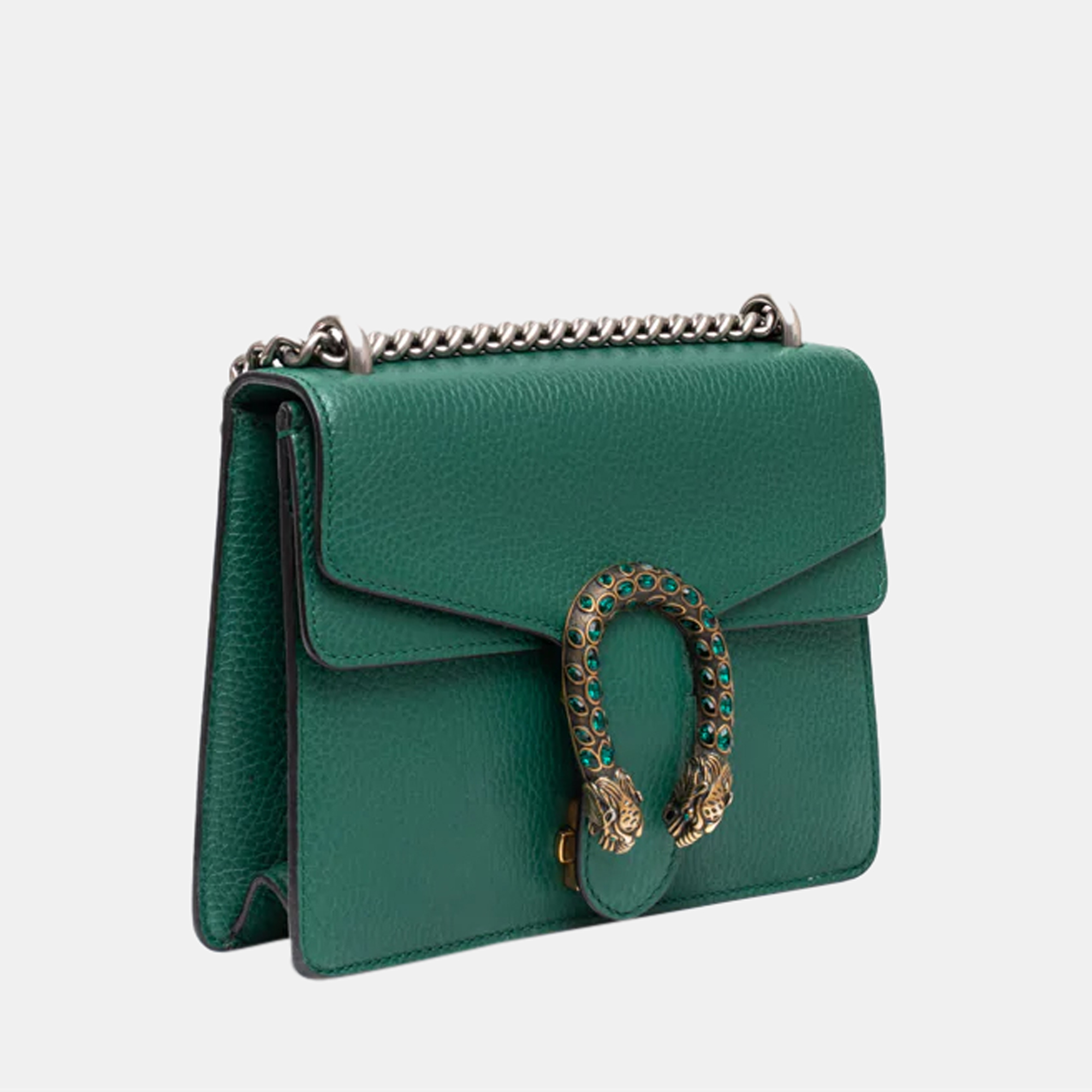 

Gucci Green Leather  Dionysus Shoulder Bag