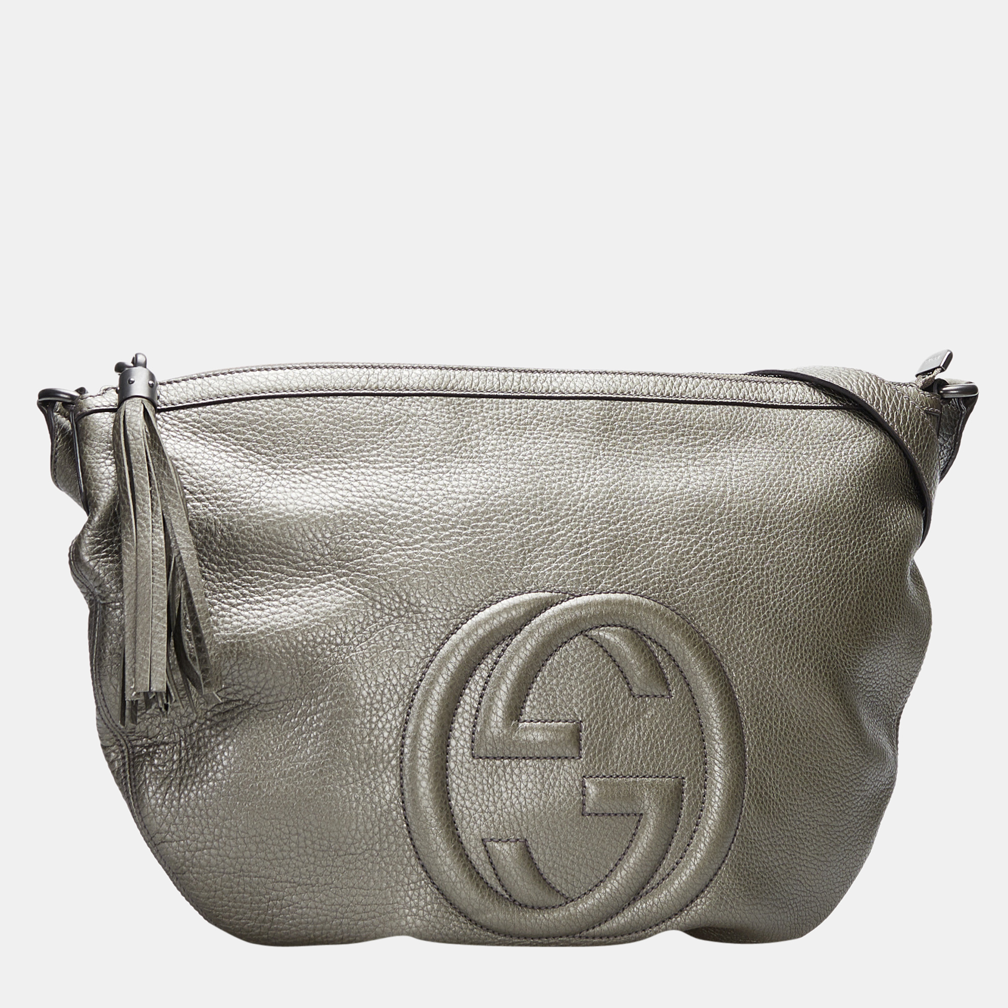 

Gucci Grey Soho Crossbody