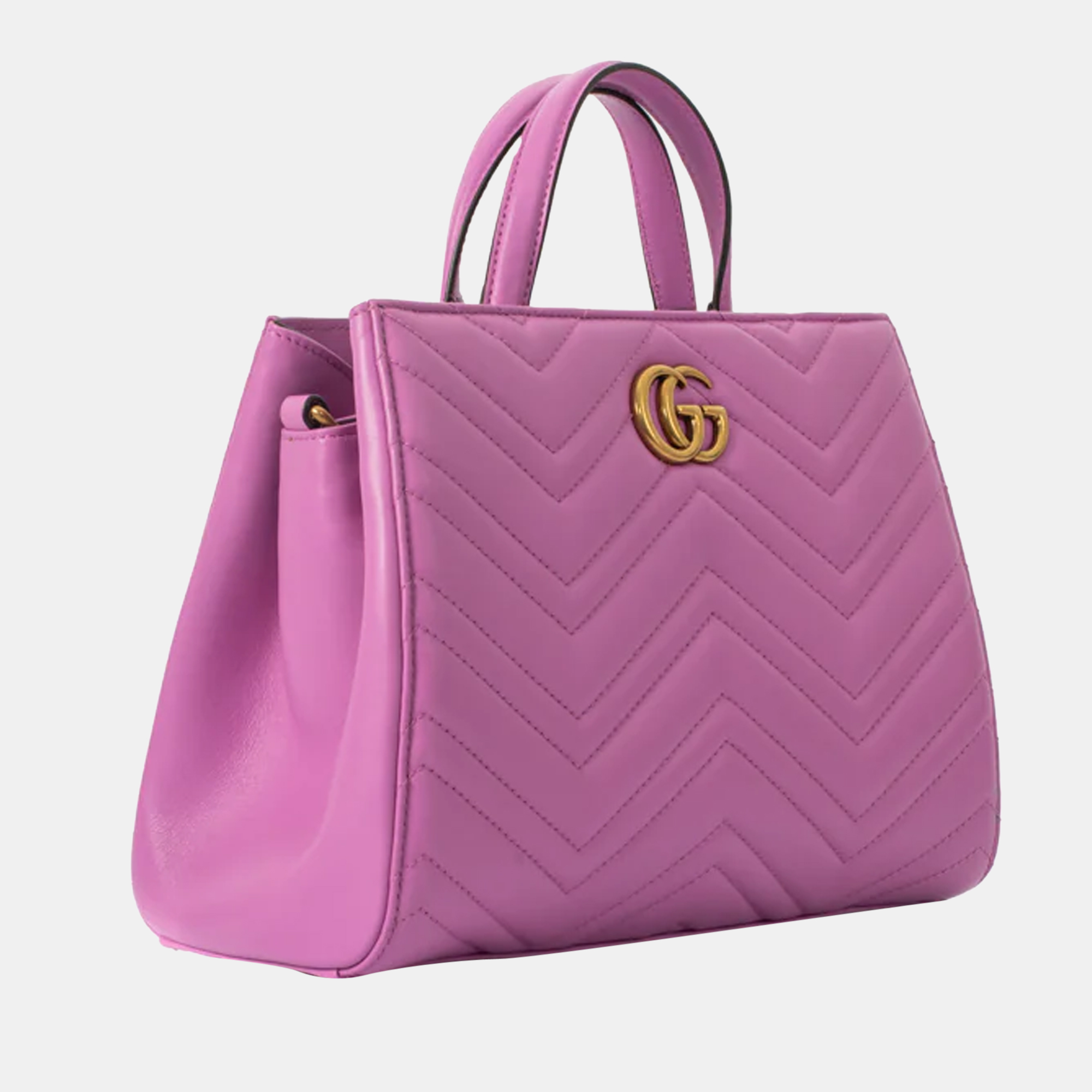 

Gucci Marmont Tote Shoulder bag in Pink Leather