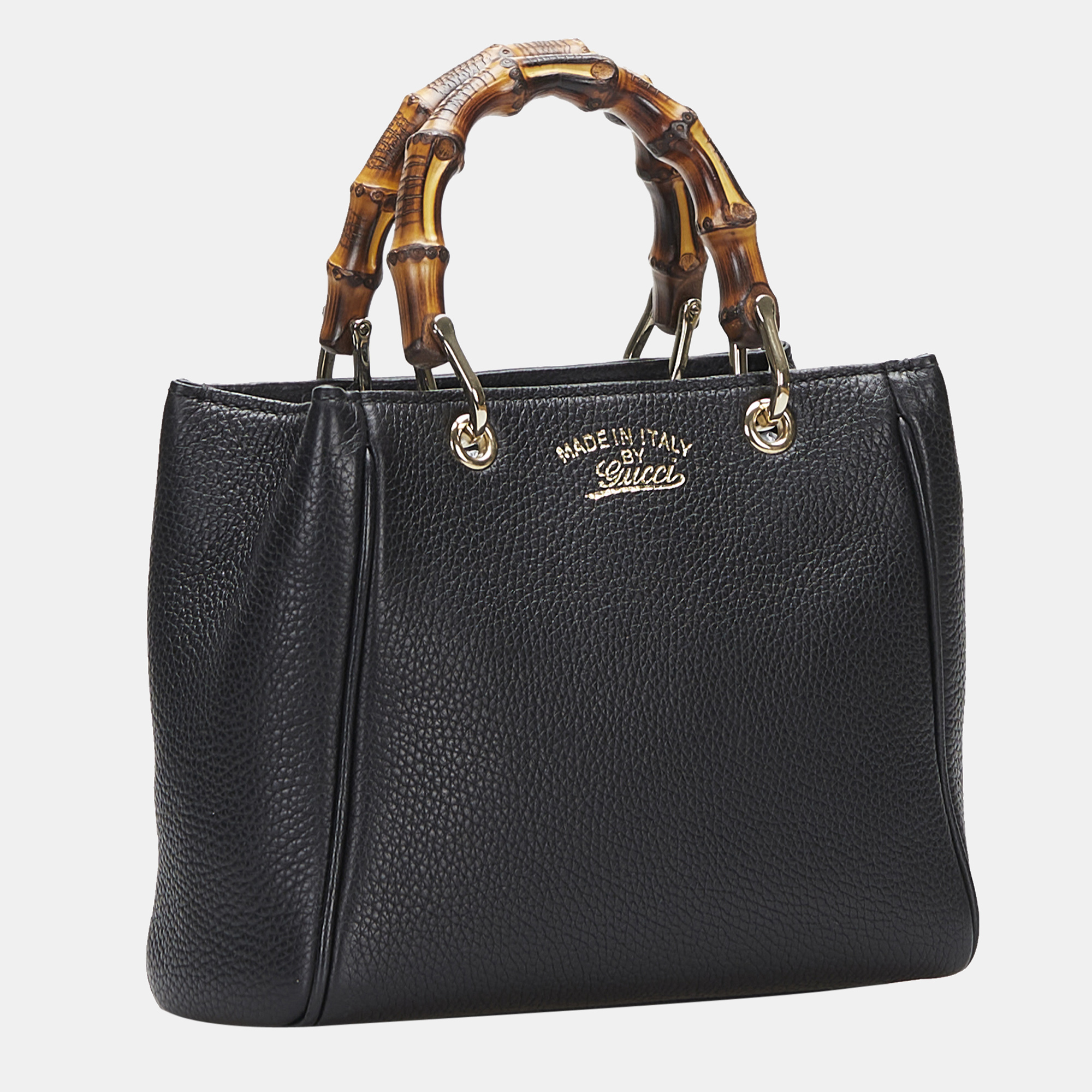 

Gucci Black Bamboo Shopper