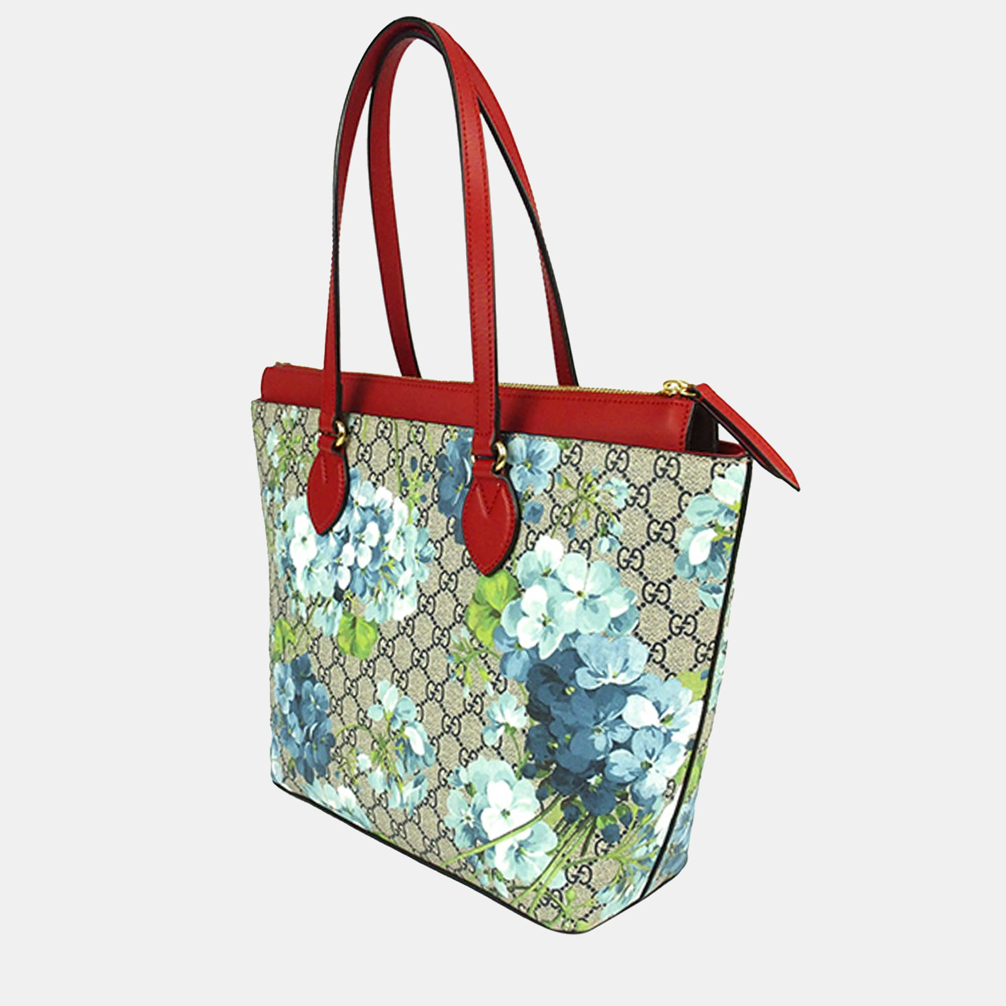 

Gucci Multicolor GG Supreme Blooms Bucket Tote