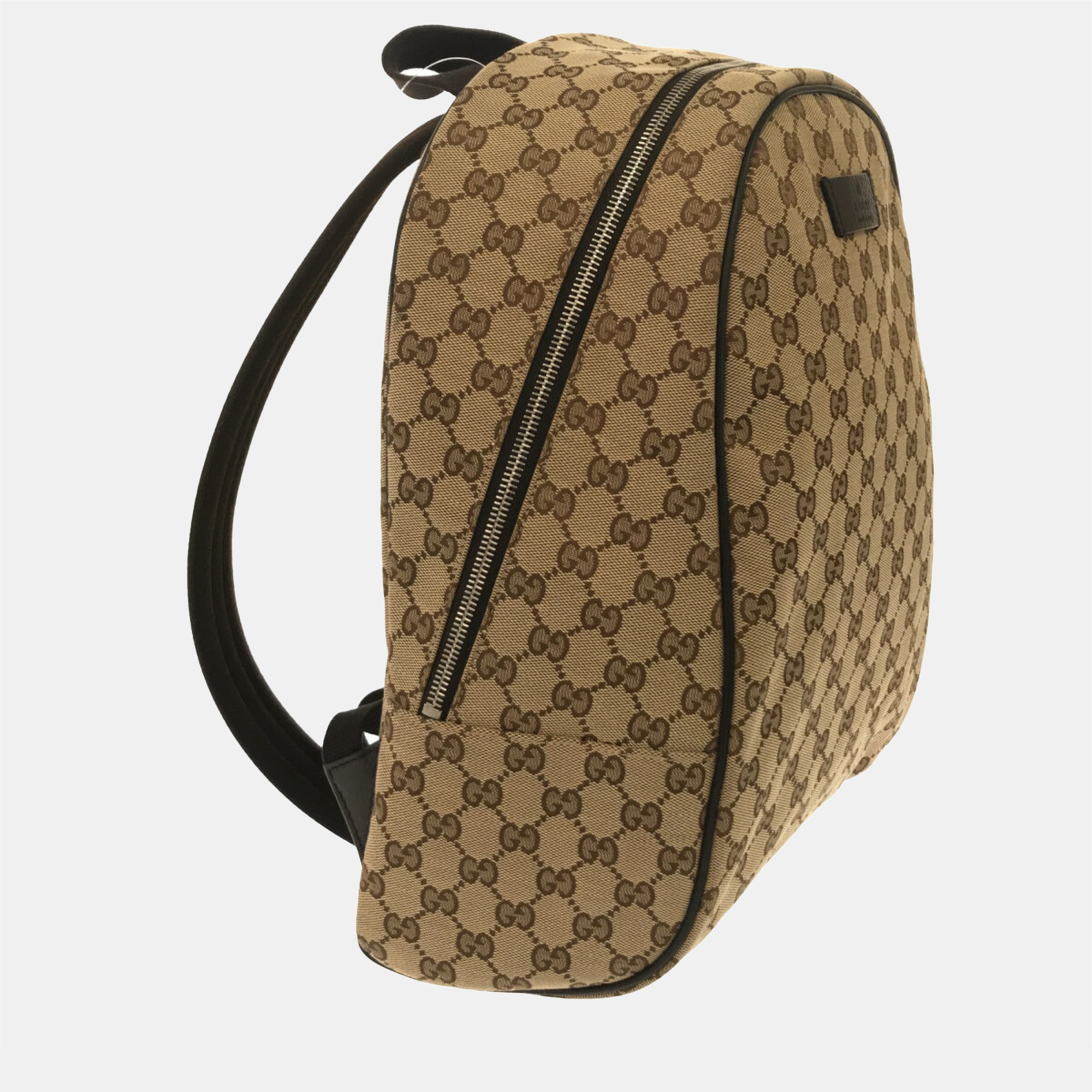 

Gucci Brown GG Canvas and Leather Travel Backpack