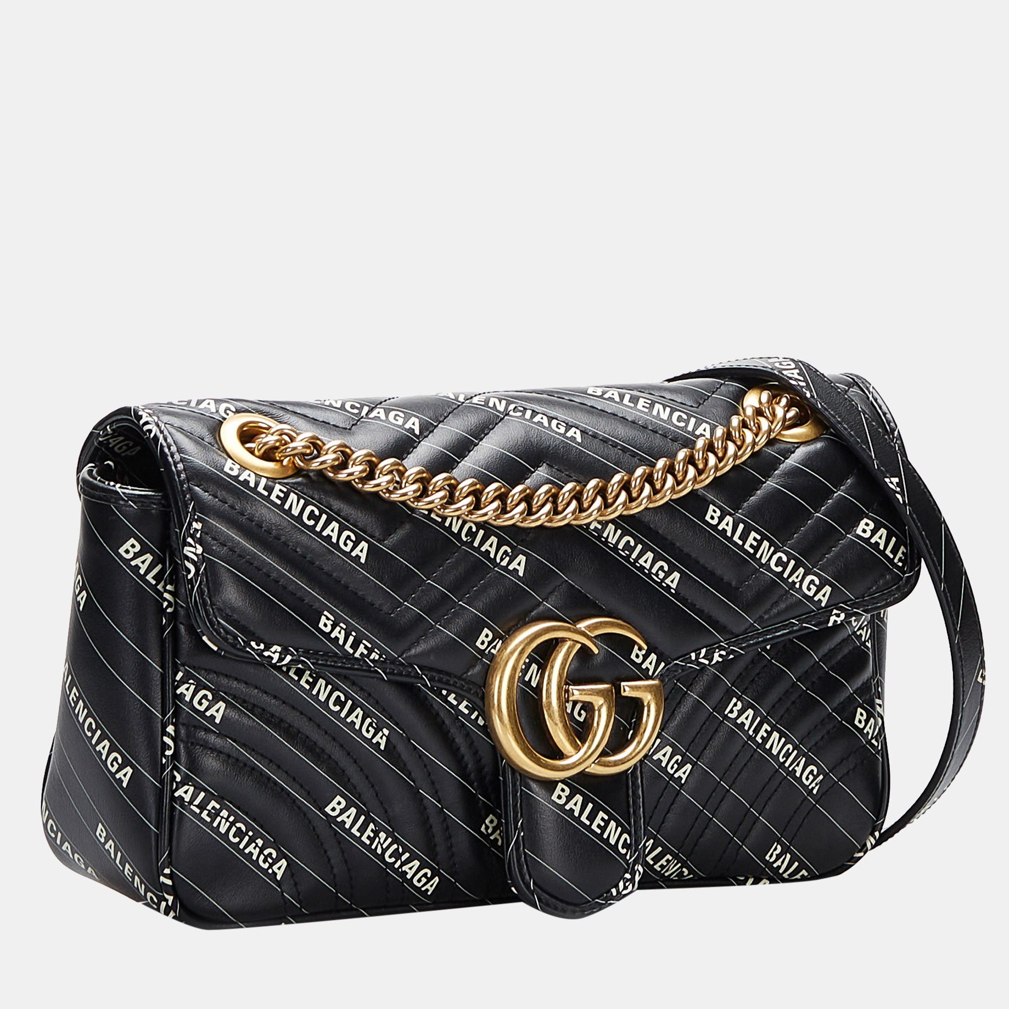 

Gucci Black The Hacker Project Small GG Marmont