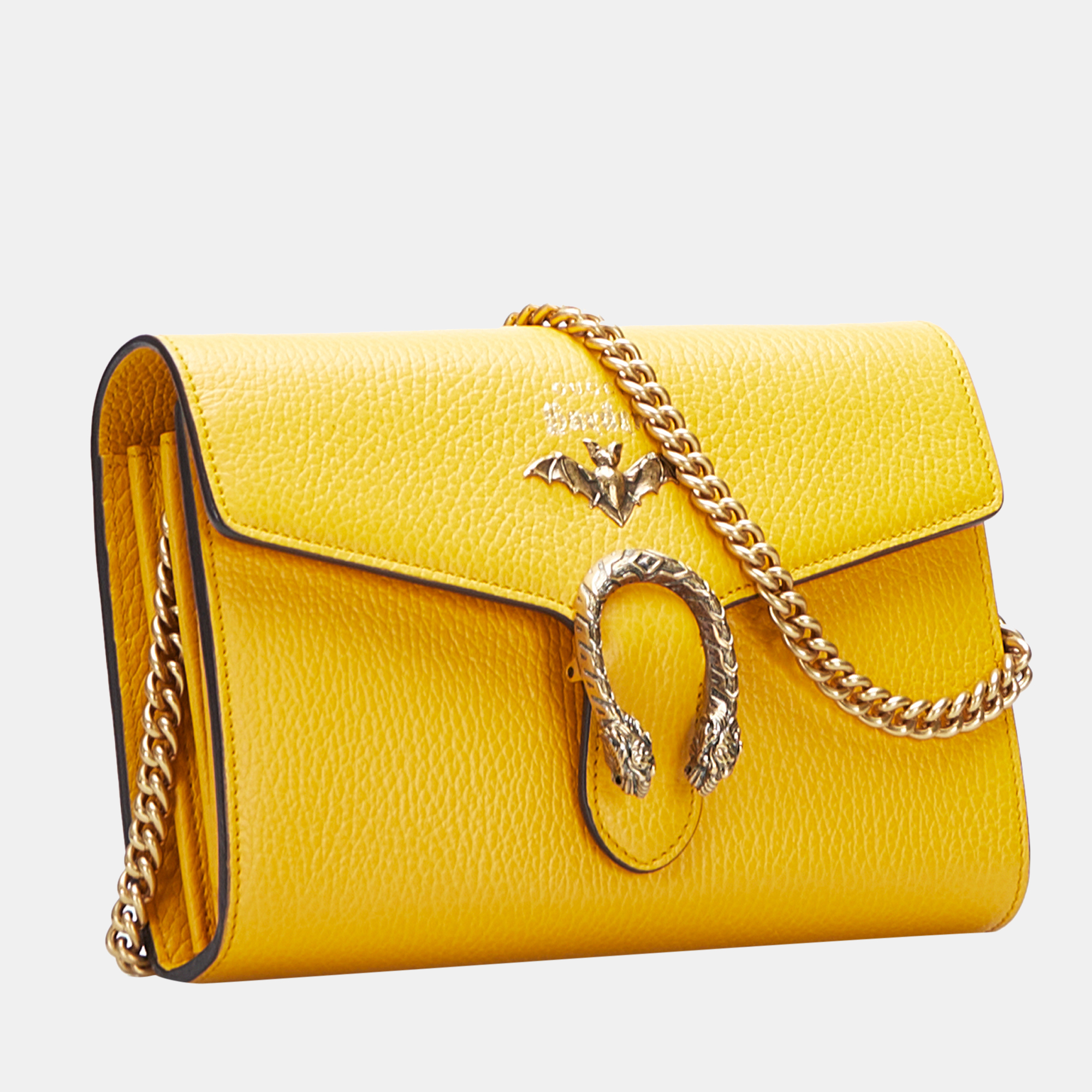 

Gucci Yellow Garden Dionysus Wallet On Chain