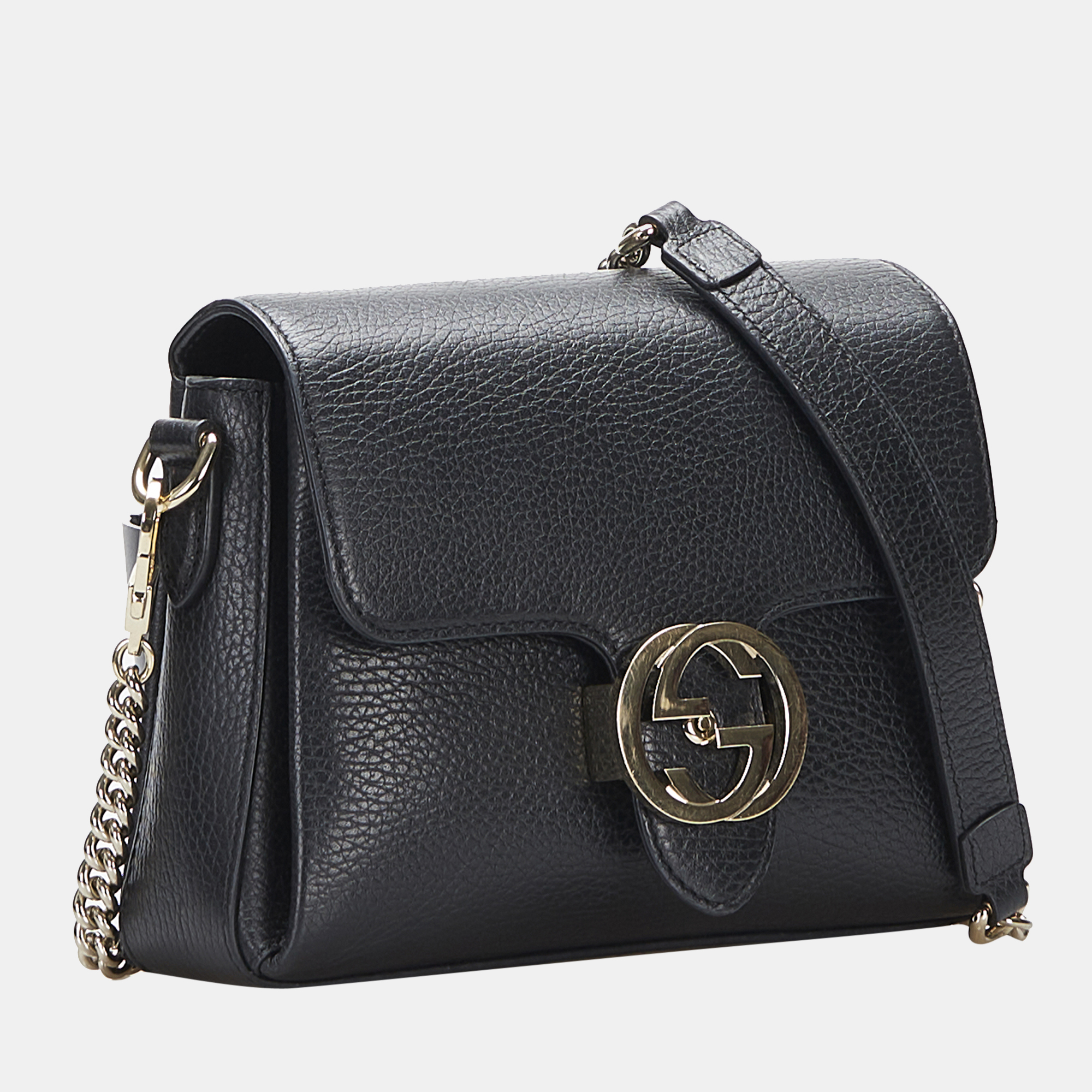 

Gucci Black Small Dollar Interlocking