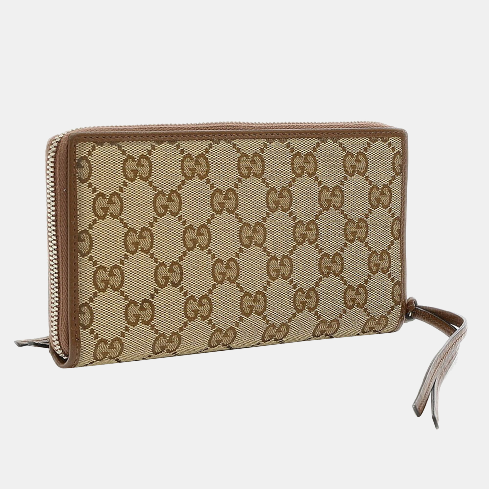 

Gucci X Balenciaga Brown/Beige Canvas Leather The Hacker Project Wallet