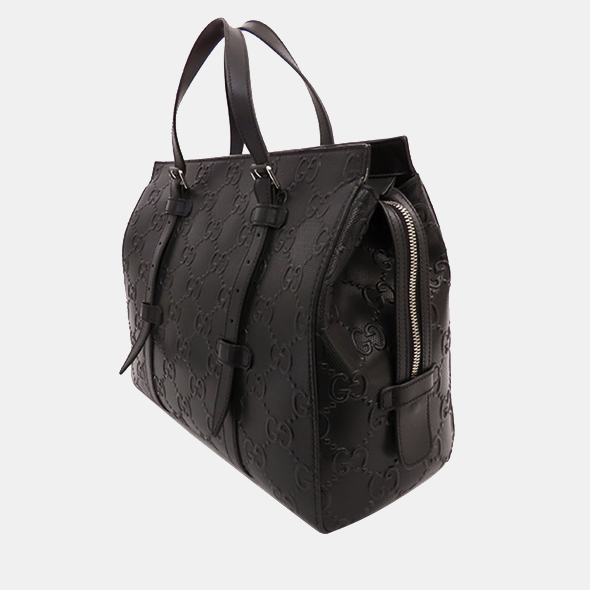 

Gucci Guccissima Tote Bag, Black