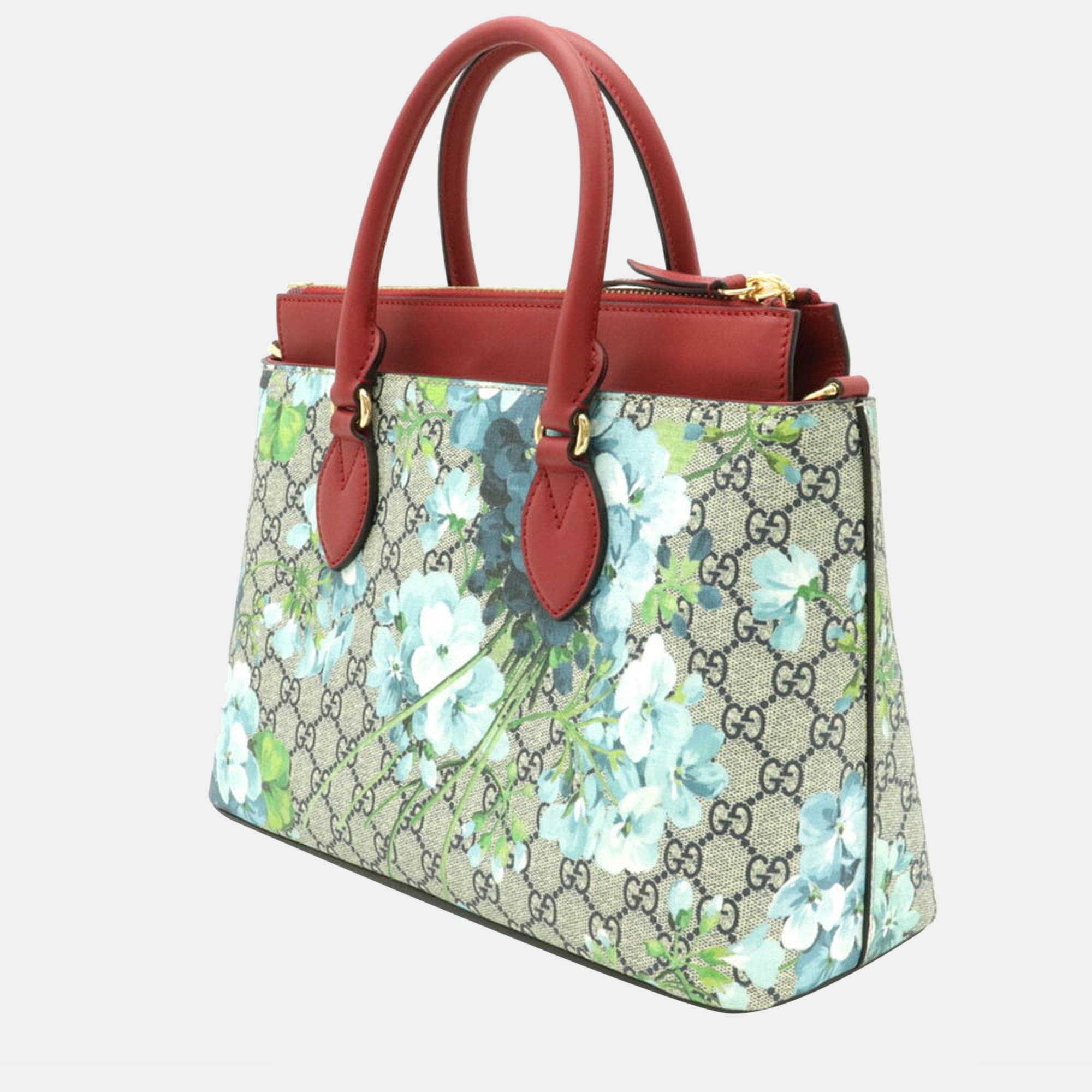 

Gucci Multi PVC Leather GG Blooms Tote Bag, Multicolor