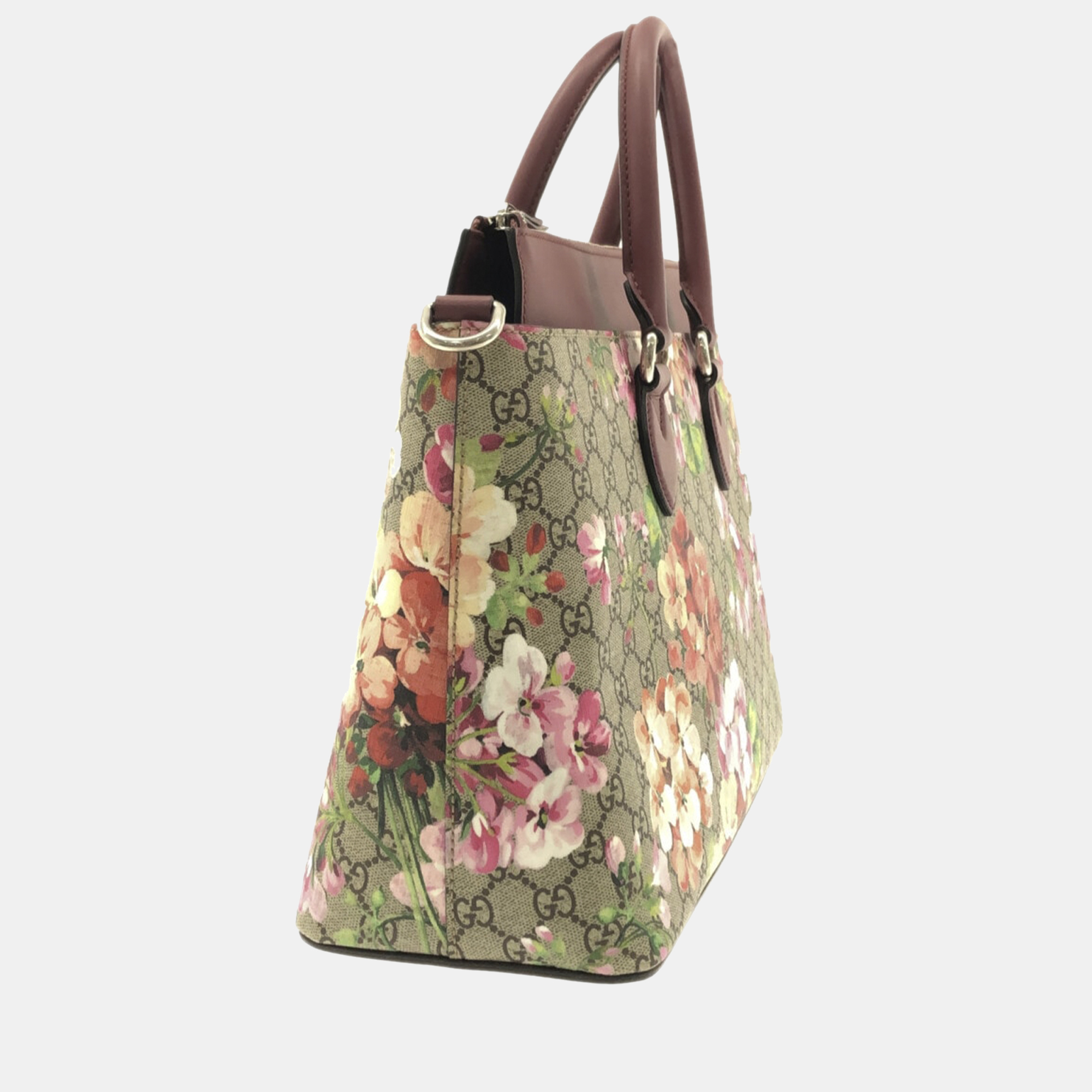 

Gucci Multicolor GG Supreme Blooms Satchel