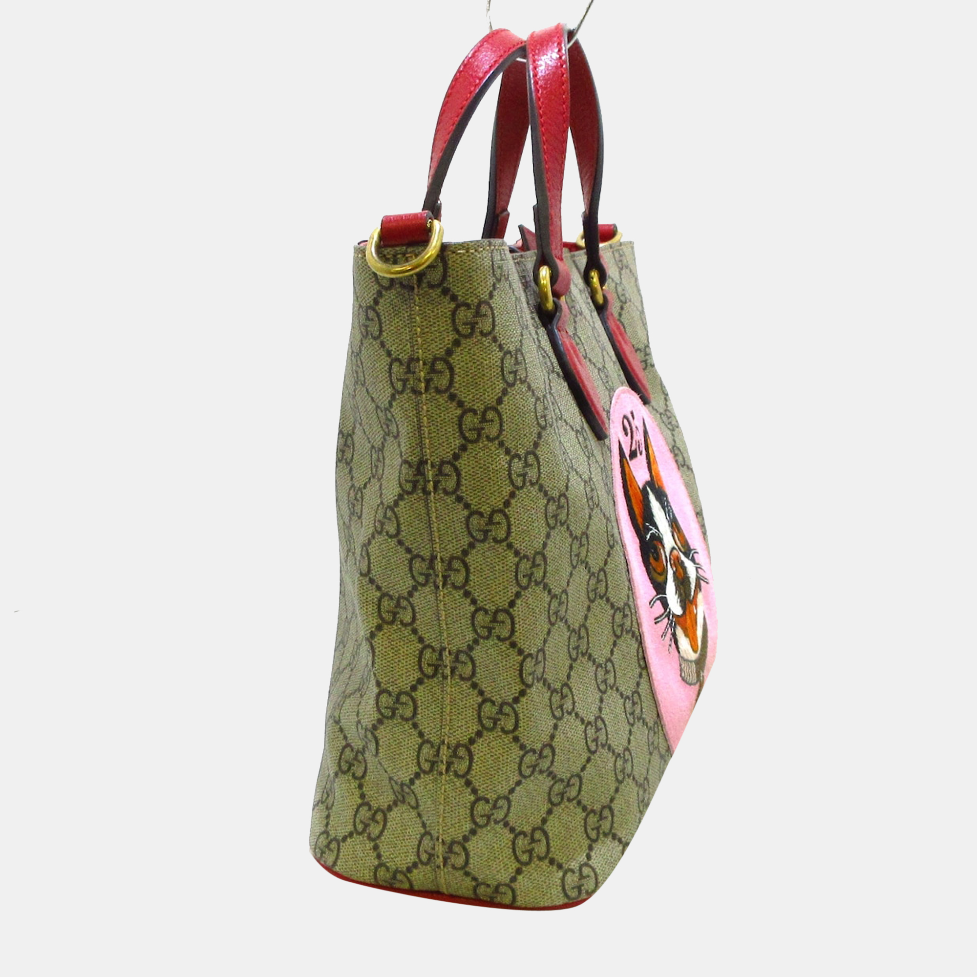 

Gucci Beige GG Canvas and Leather GG Supreme Bosco Tote Bag